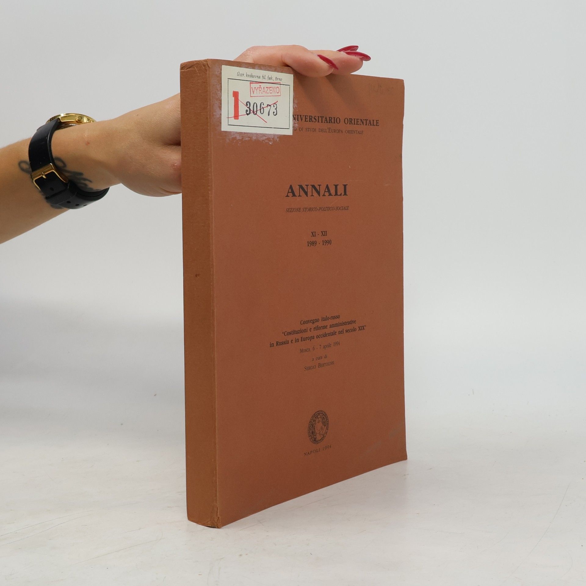 Autorenkollektiv Annali XI.-XII.