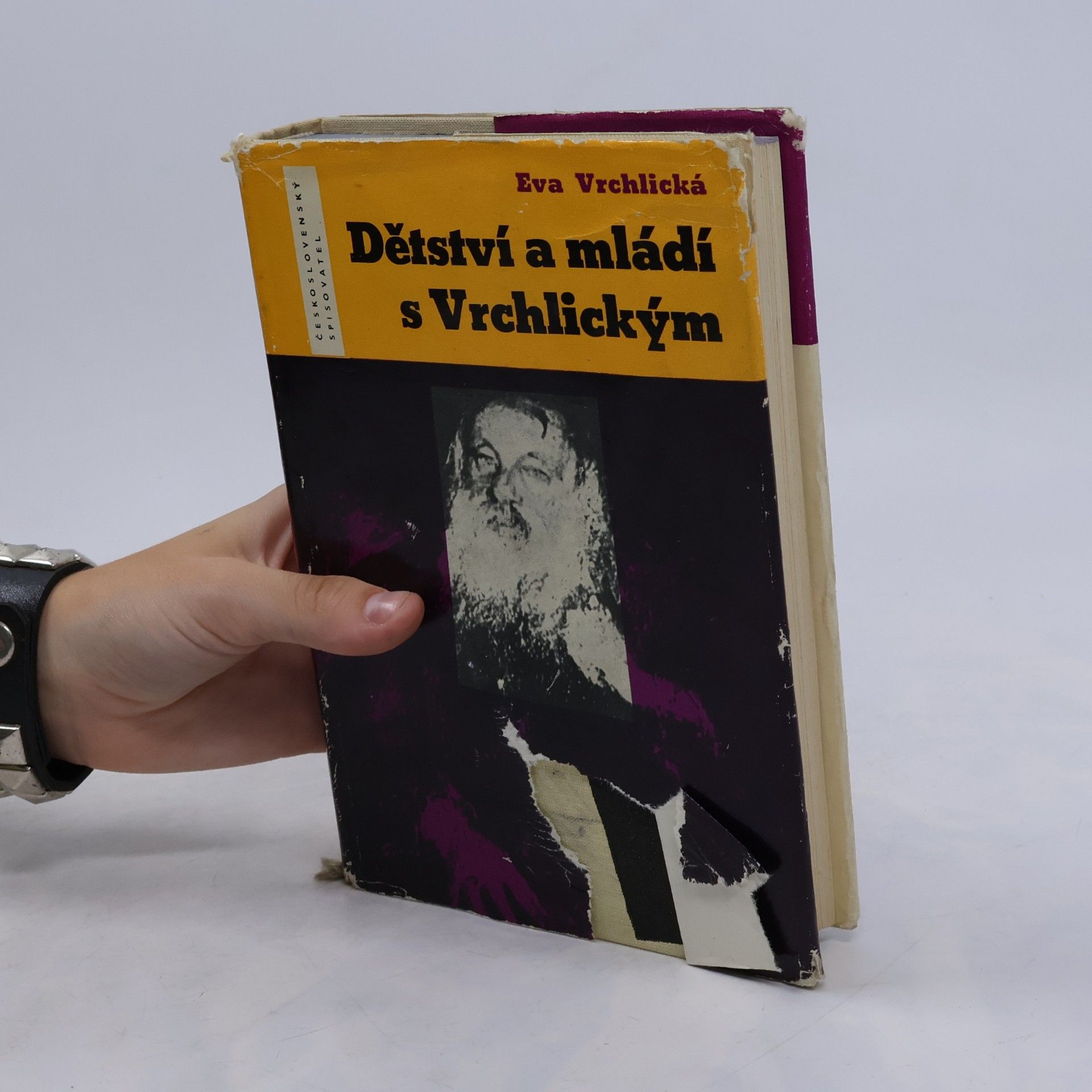 Eva Vrchlická Dětství a mládí s Vrchlickým