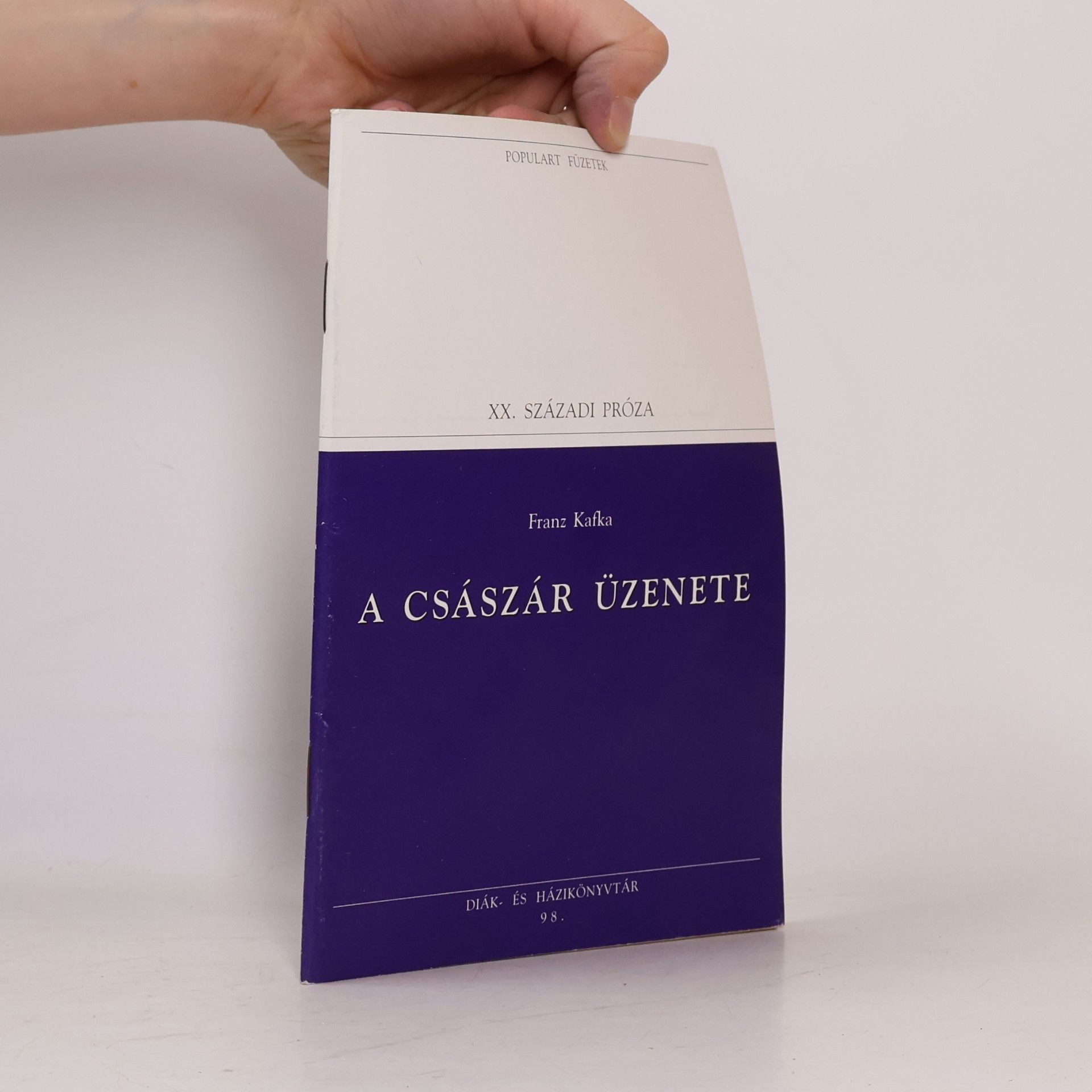 Franz Kafka A császár üzenete