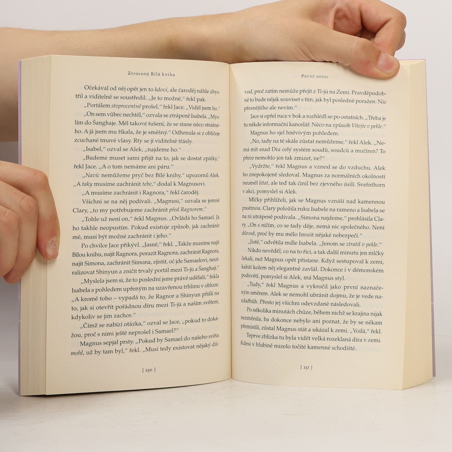 Cassandra Clare Nejstarší kletby. Kniha druhá, Ztracená Bílá kniha