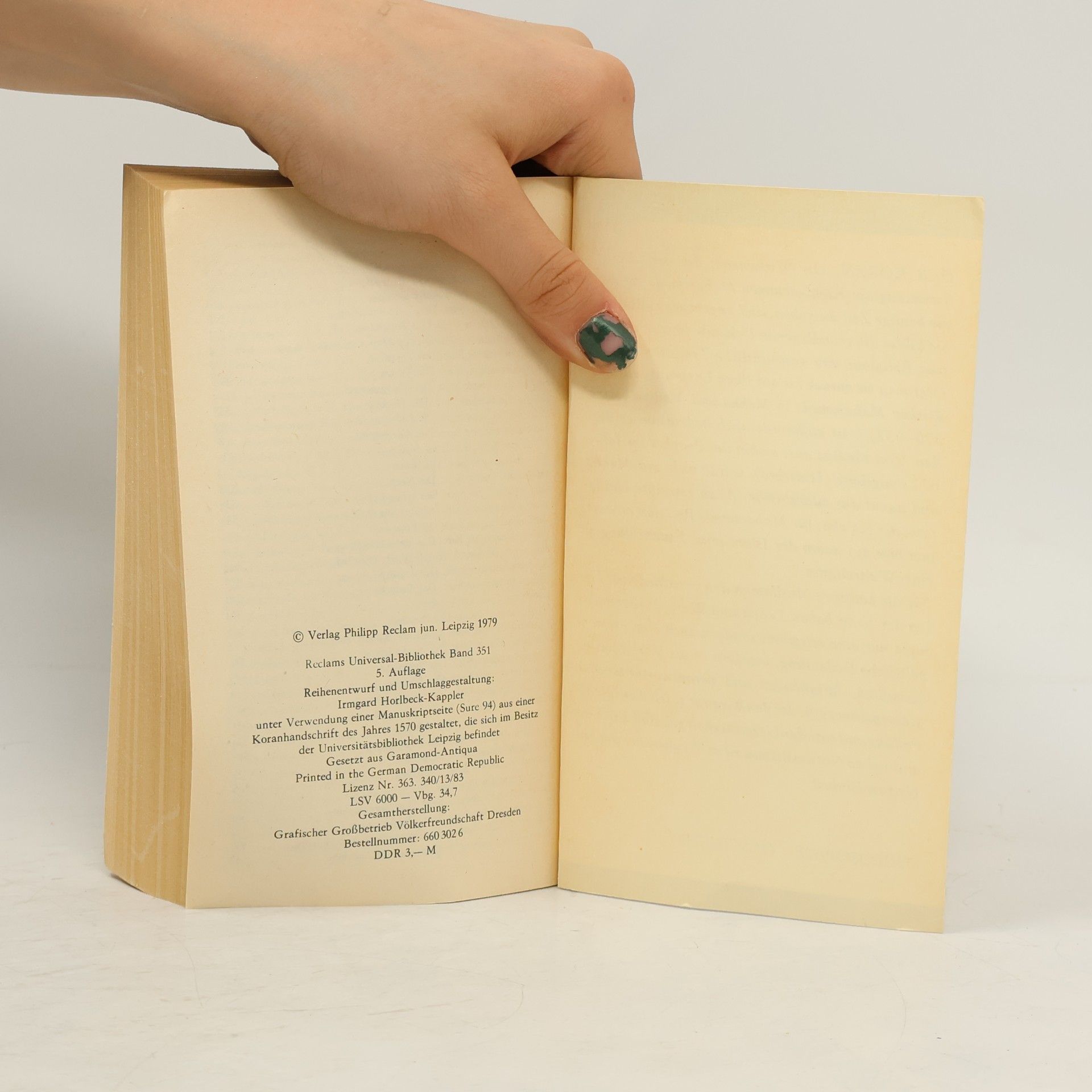 Irmgard Horlbeck Kappler Der Koran