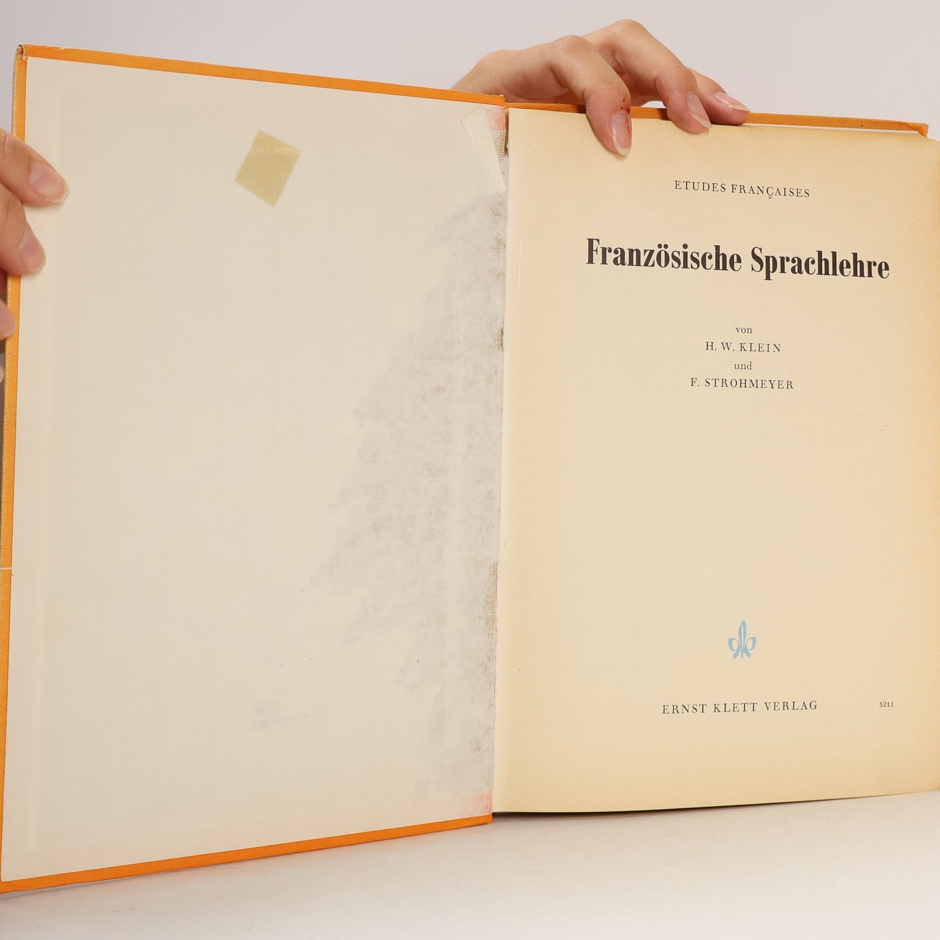 Hans W. Klein Etudes Françaises. Französische Sprachlehre. Für Gymnasien