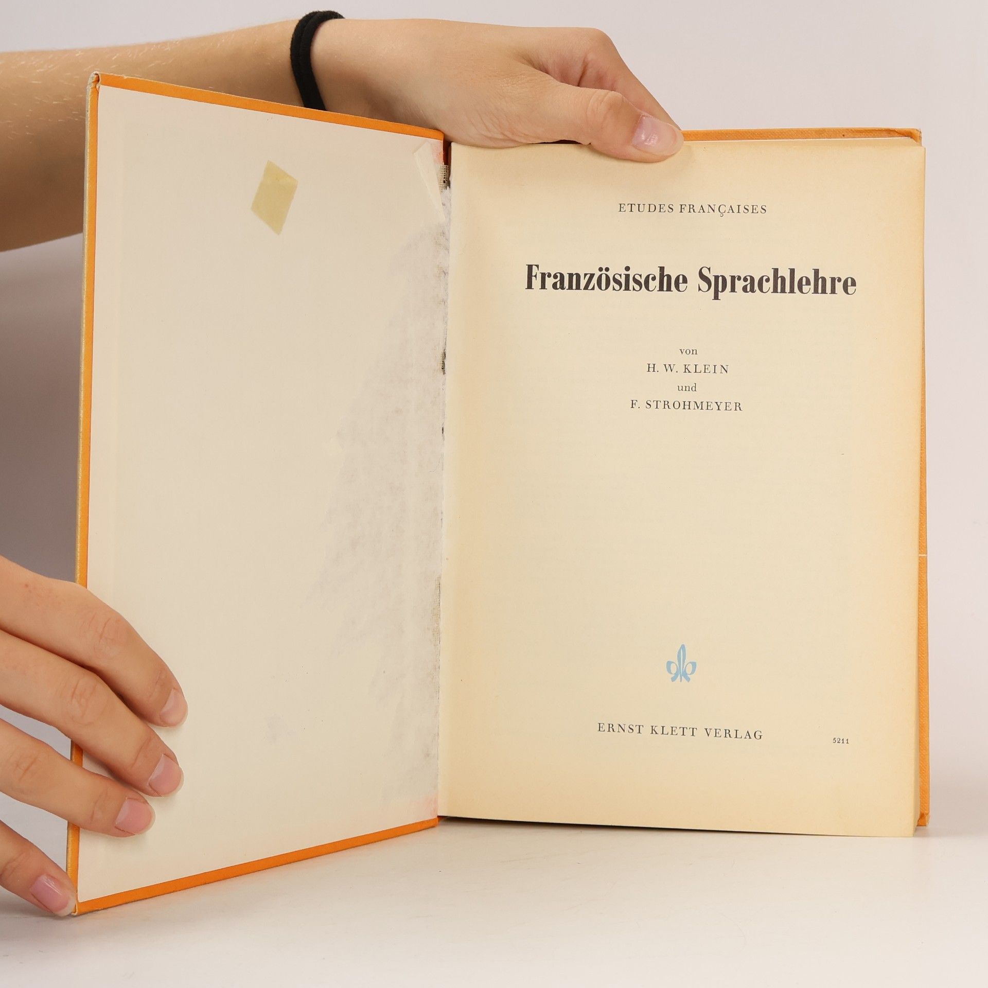 Hans W. Klein Etudes Françaises. Französische Sprachlehre. Für Gymnasien
