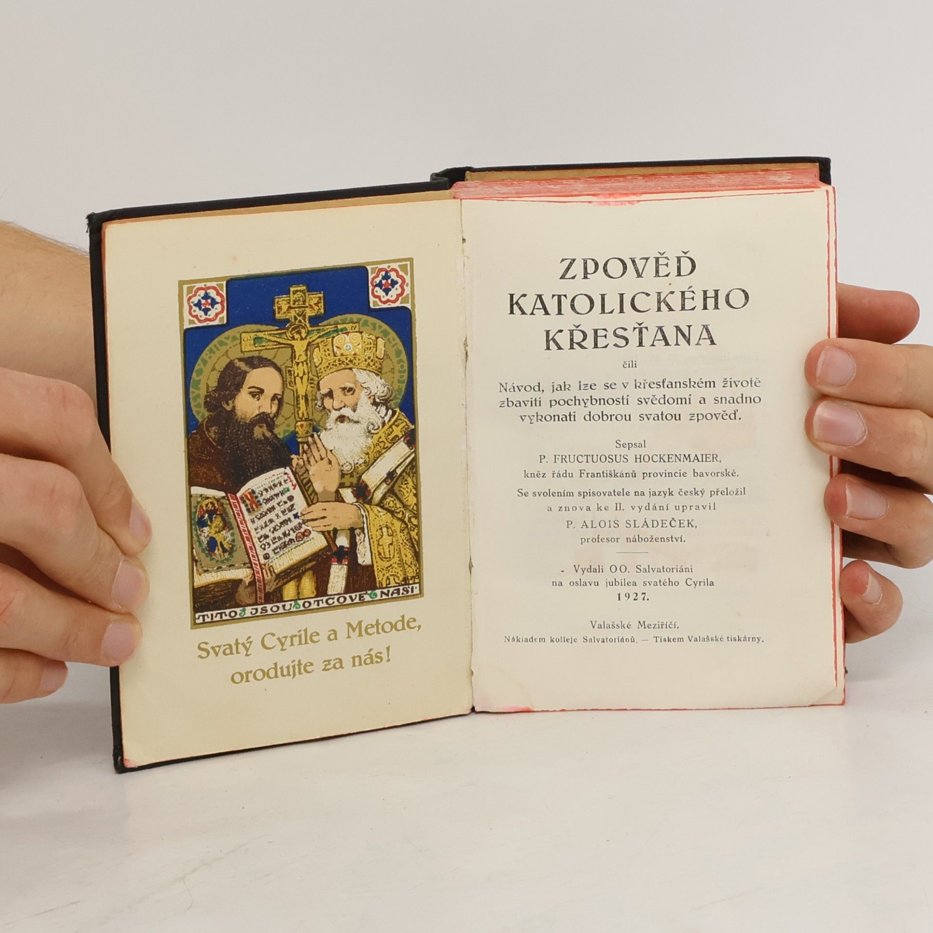 P. Fructuosus Hockenmaier Zpověď katolického křesťana