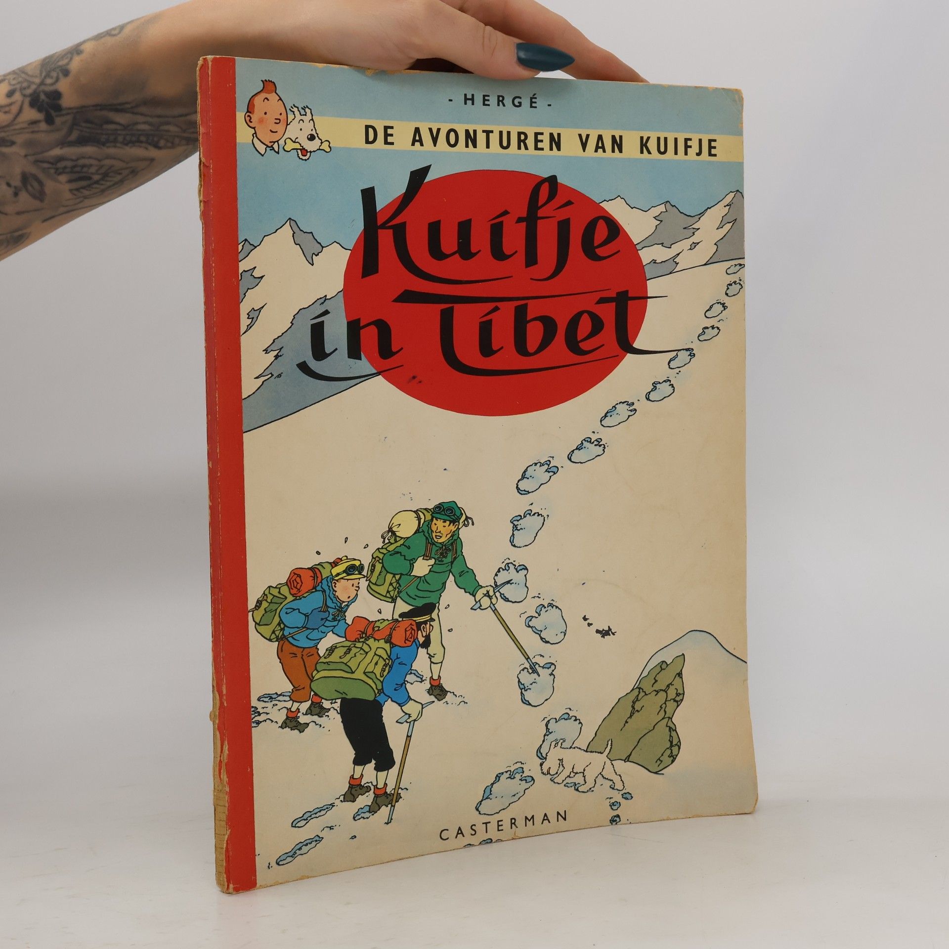 Hergé Kuifje in Tibet