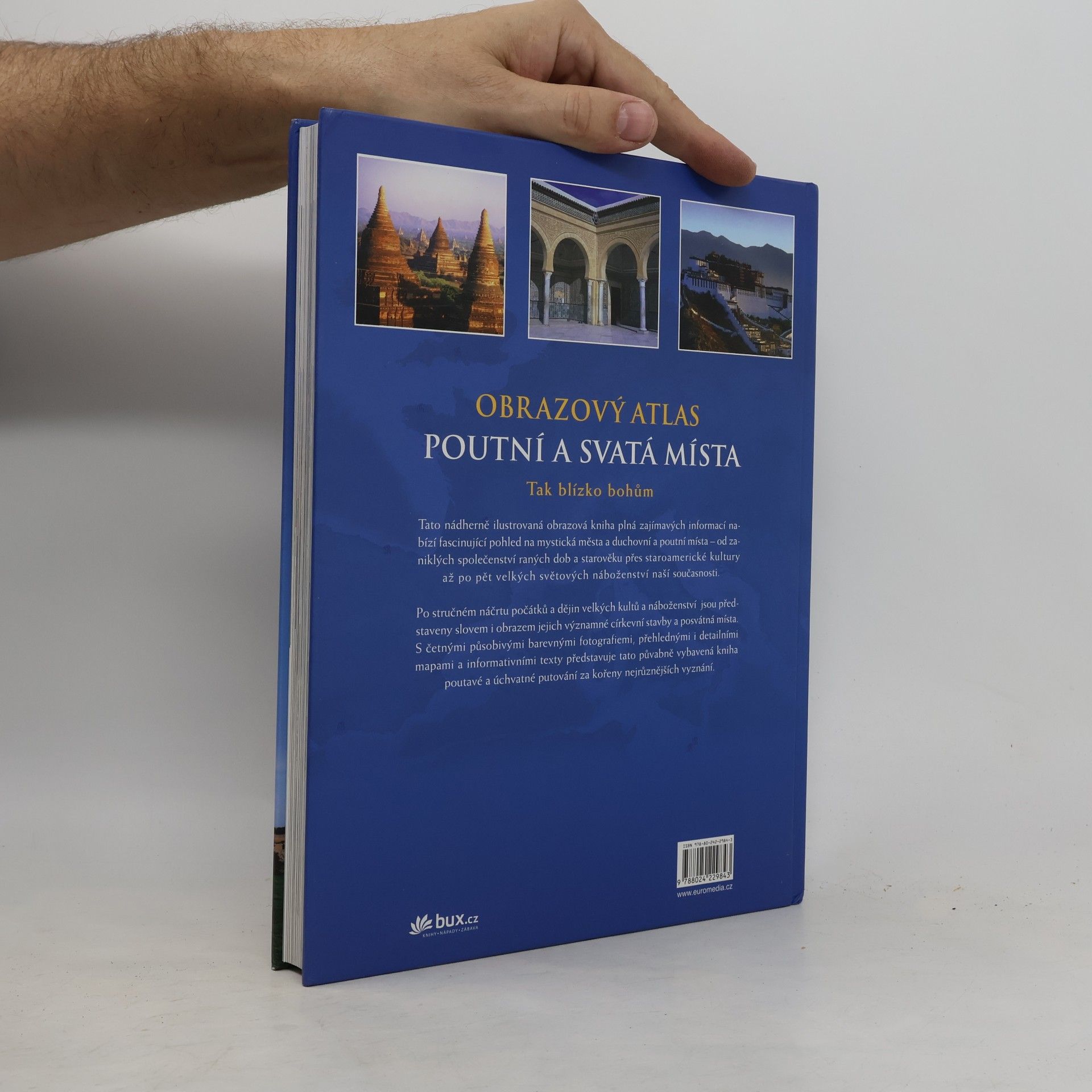 Friedemann Bedürftig Obrazový atlas; Poutní a svatá místa: světová náboženství a jejich poutní místa
