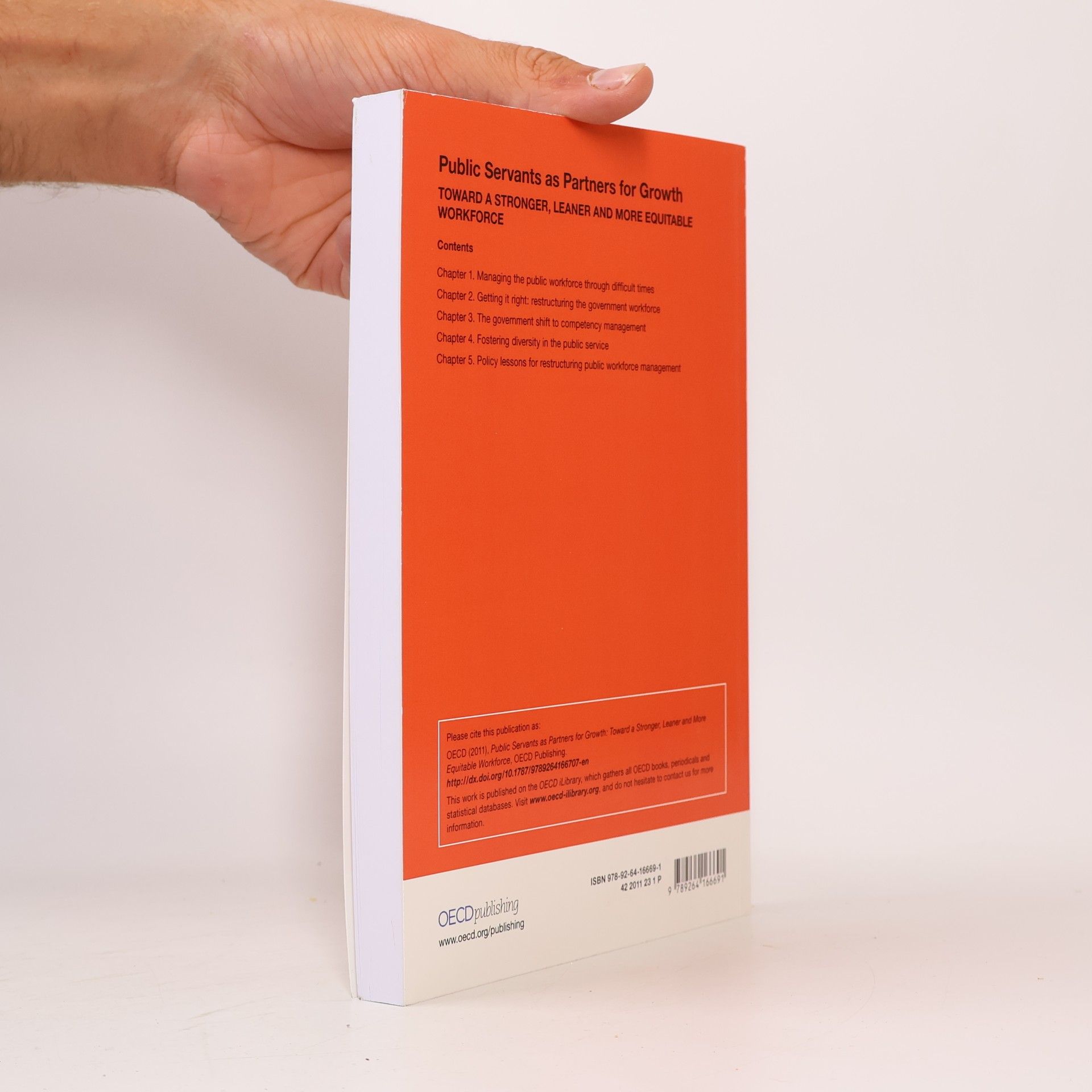 Organisation for Economic Co-operation and Development Public Servants as Partners for Growth