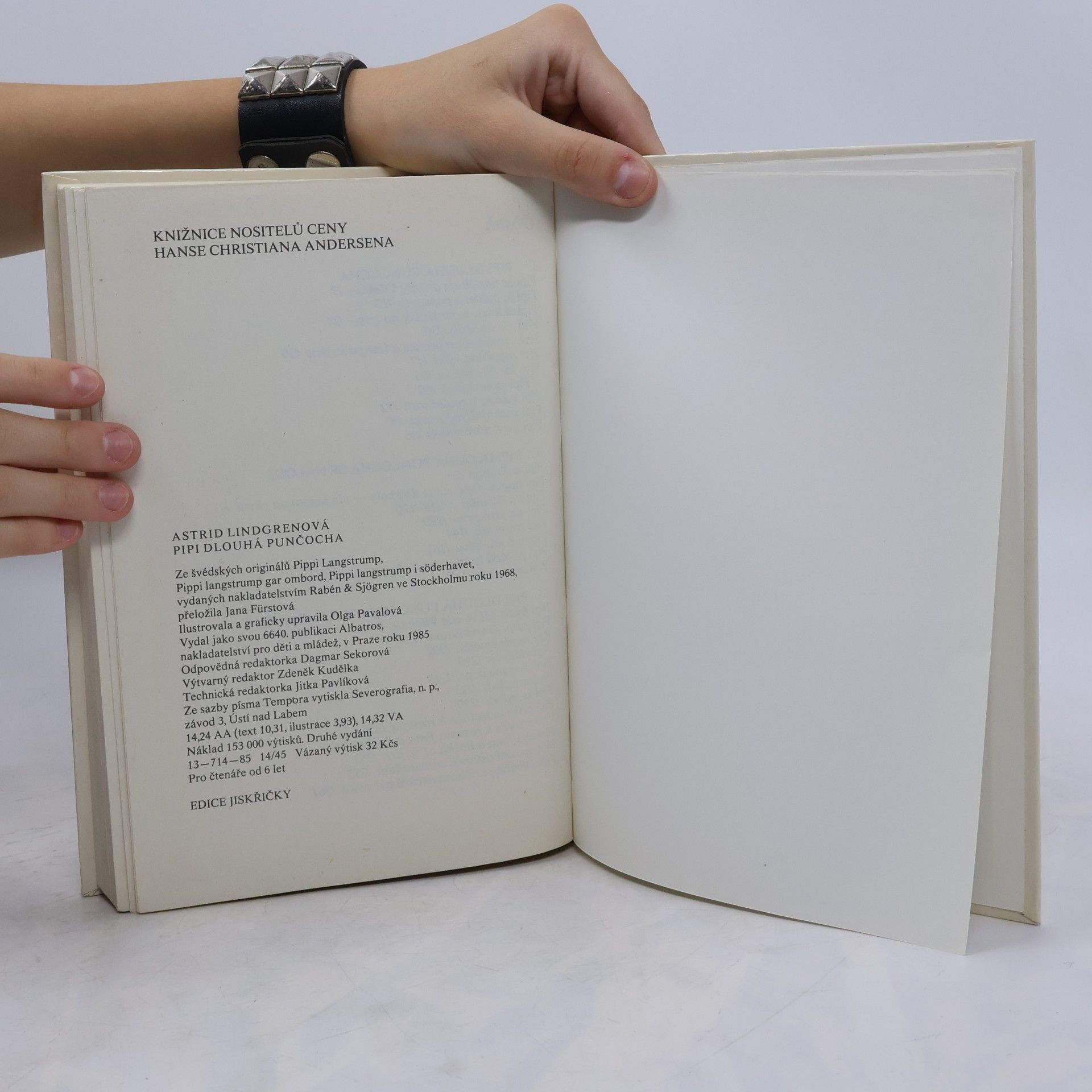 Astrid Lindgren Pipi Dlouhá punčocha