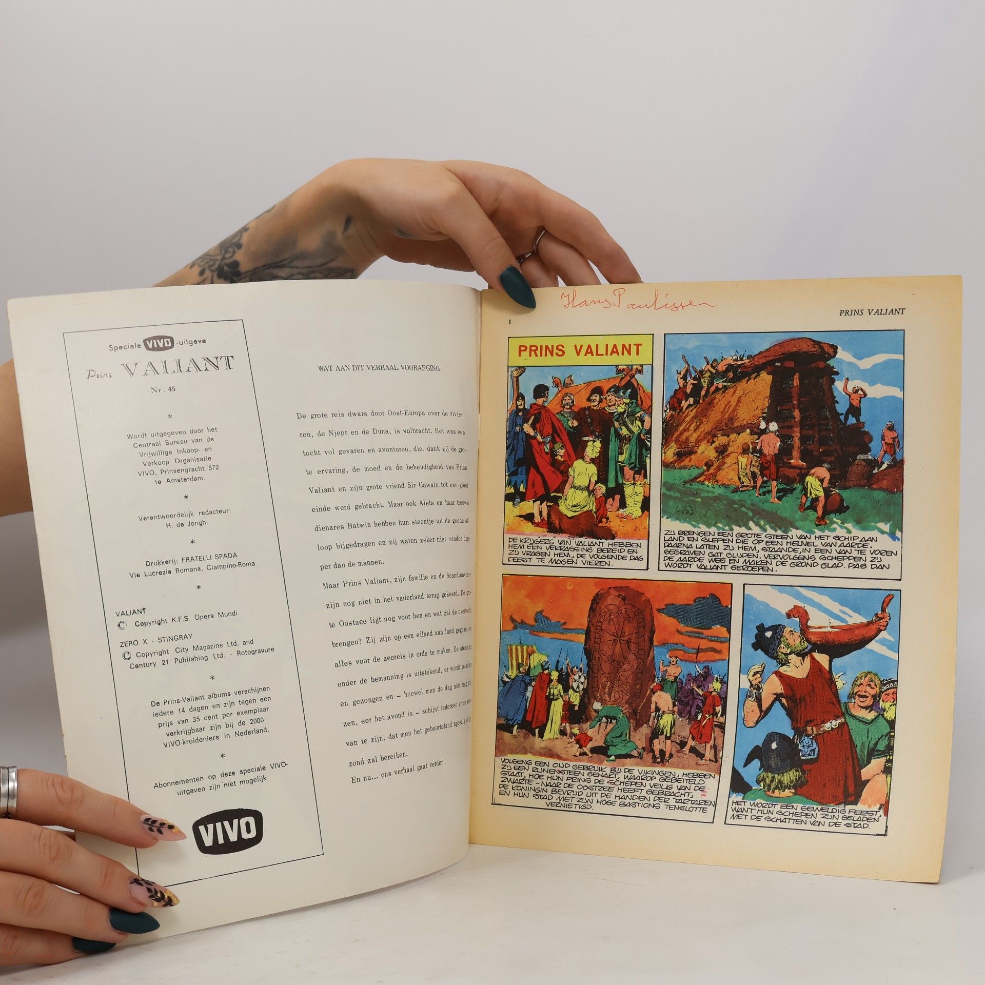 Collectif d'auteurs Prins Valiant 45