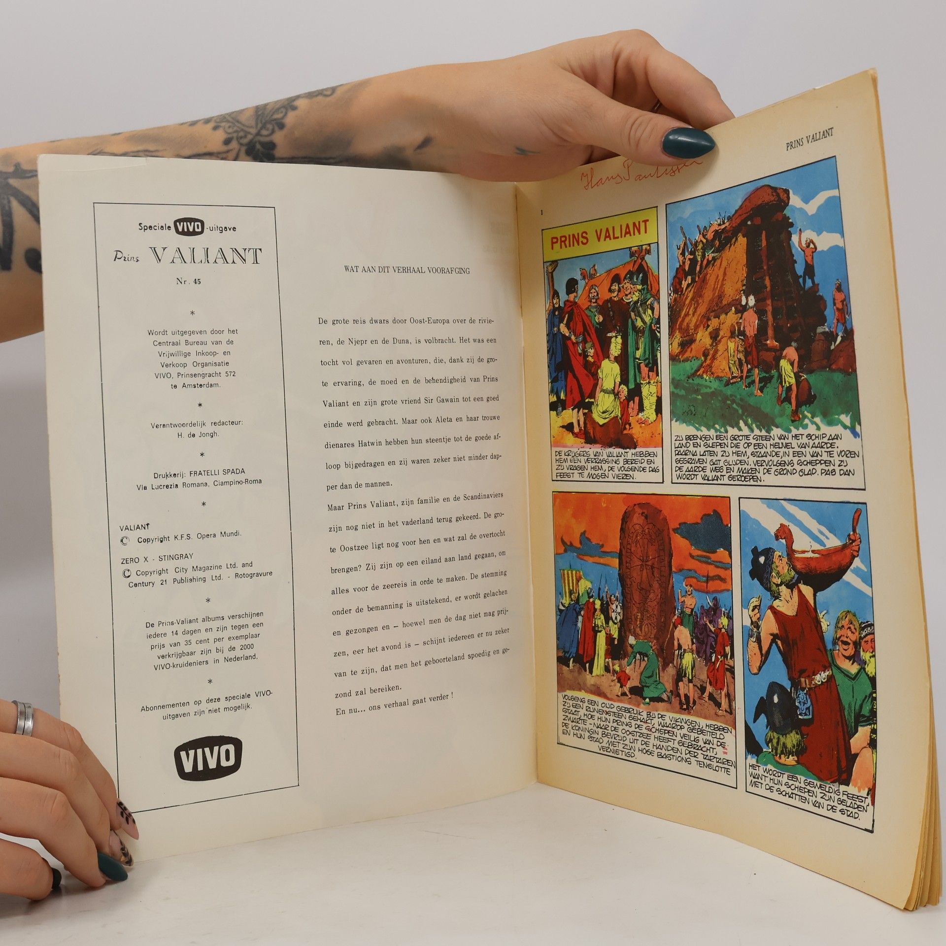 Collectif d'auteurs Prins Valiant 45