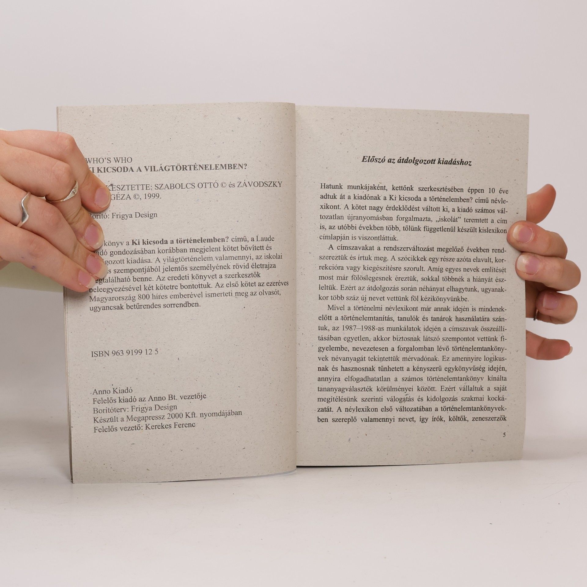 Autorenkollektiv Ki kicsoda. A világtörténelemben?