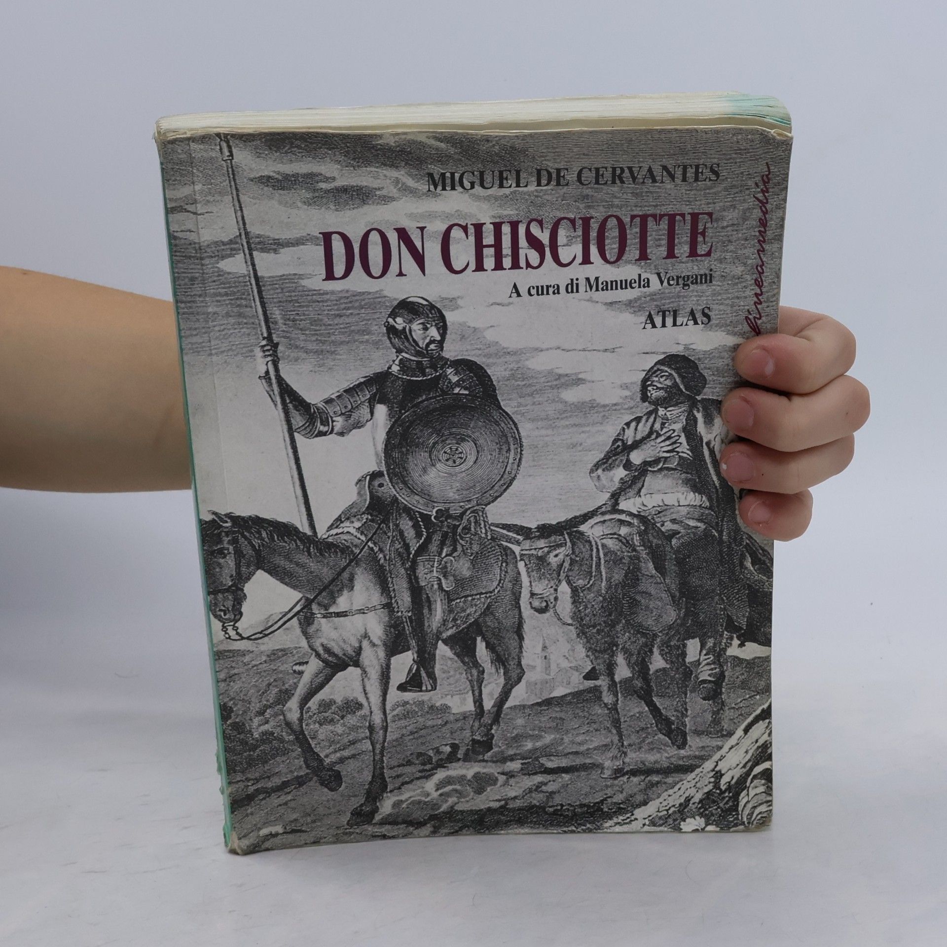 Miguel de Cervantes Narrativa Atlas per la scuola media: Don Chisciotte