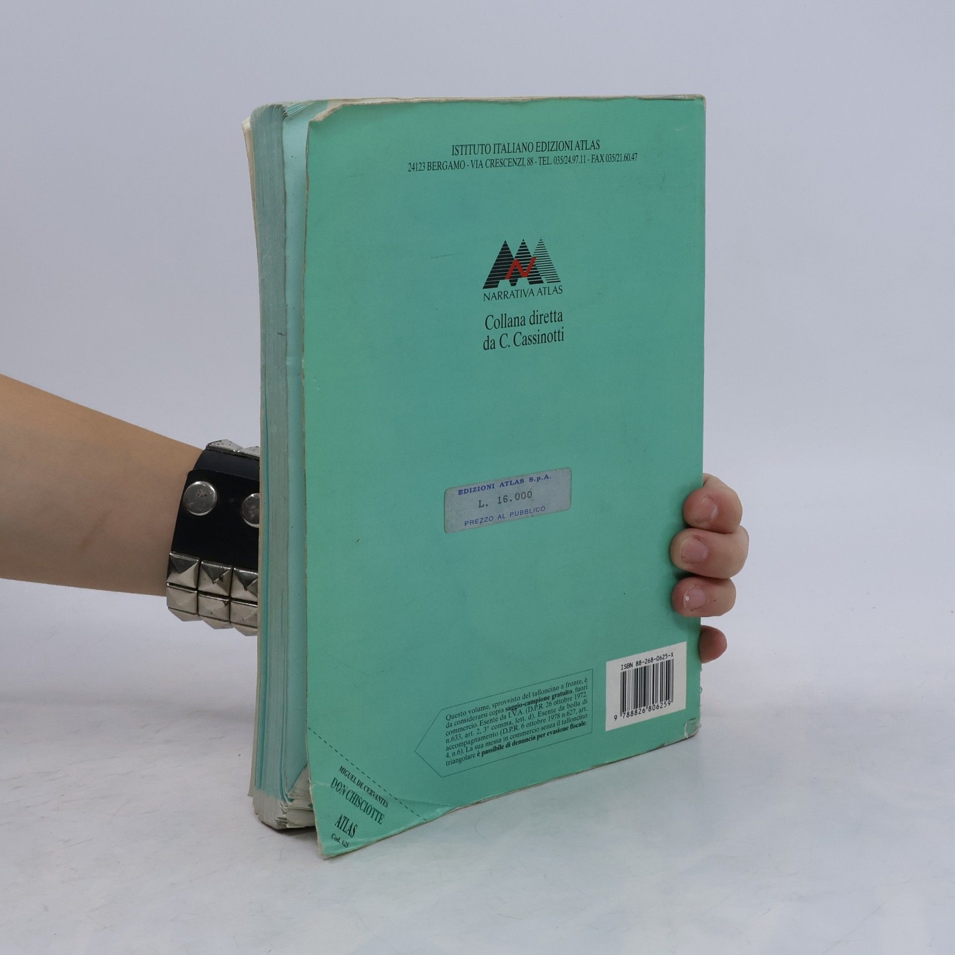 Miguel de Cervantes Narrativa Atlas per la scuola media: Don Chisciotte