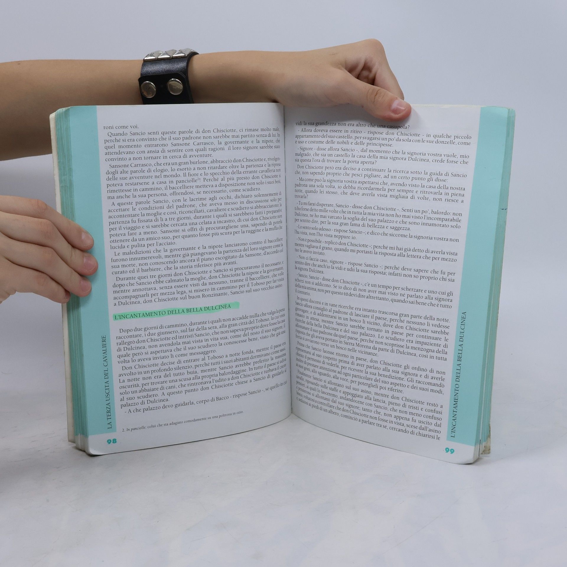 Miguel de Cervantes Narrativa Atlas per la scuola media: Don Chisciotte