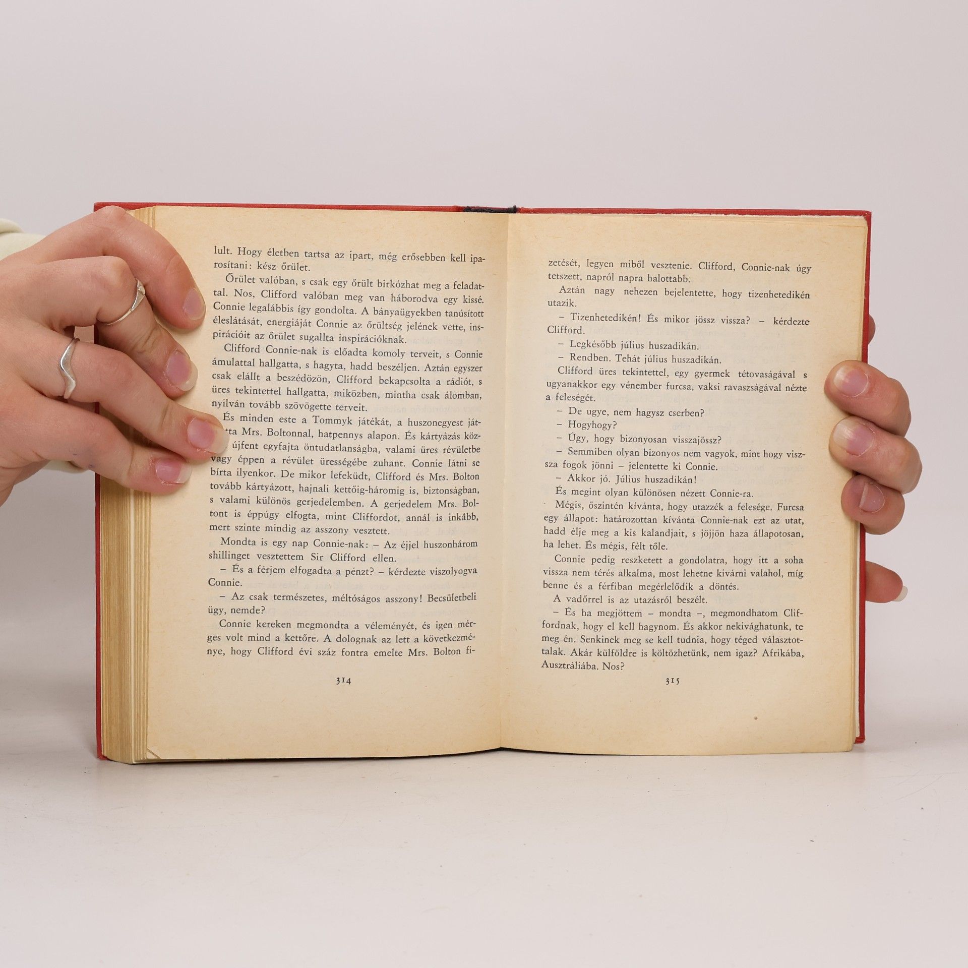 D. H. Lawrence Lady Chatterley szeretője