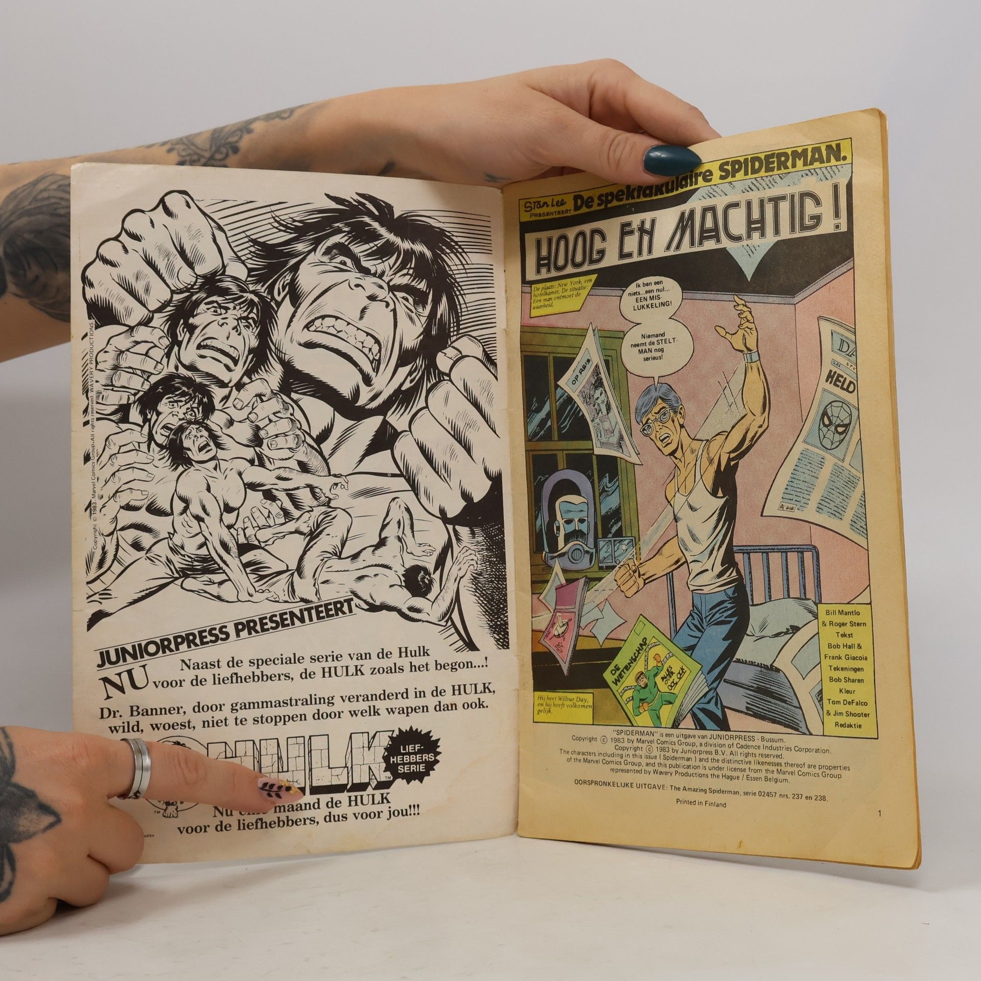 Bill Mantlo De Spektakulaire Spiderman 47