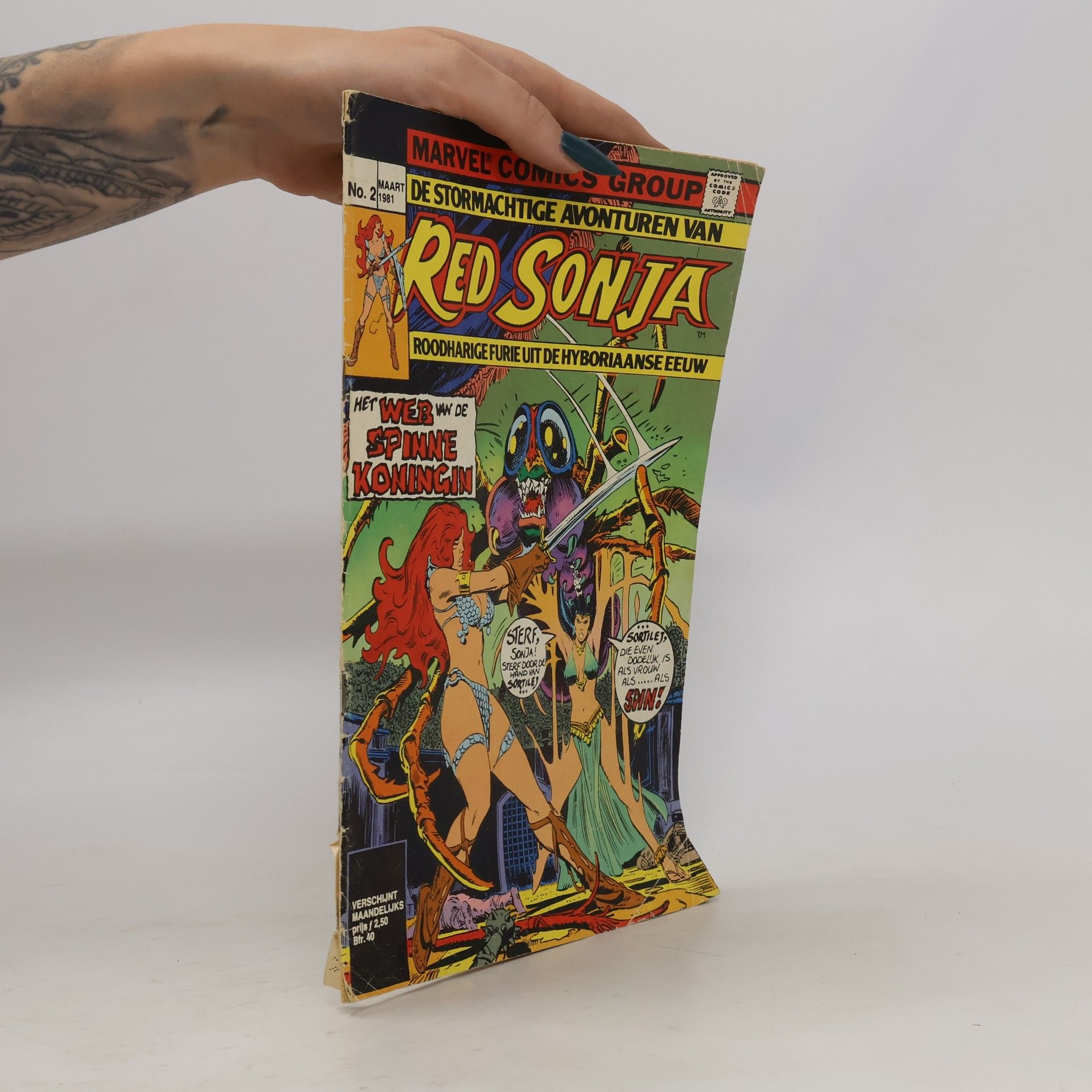 De Stormachtige Avonturen van Red Sonja 2/1981