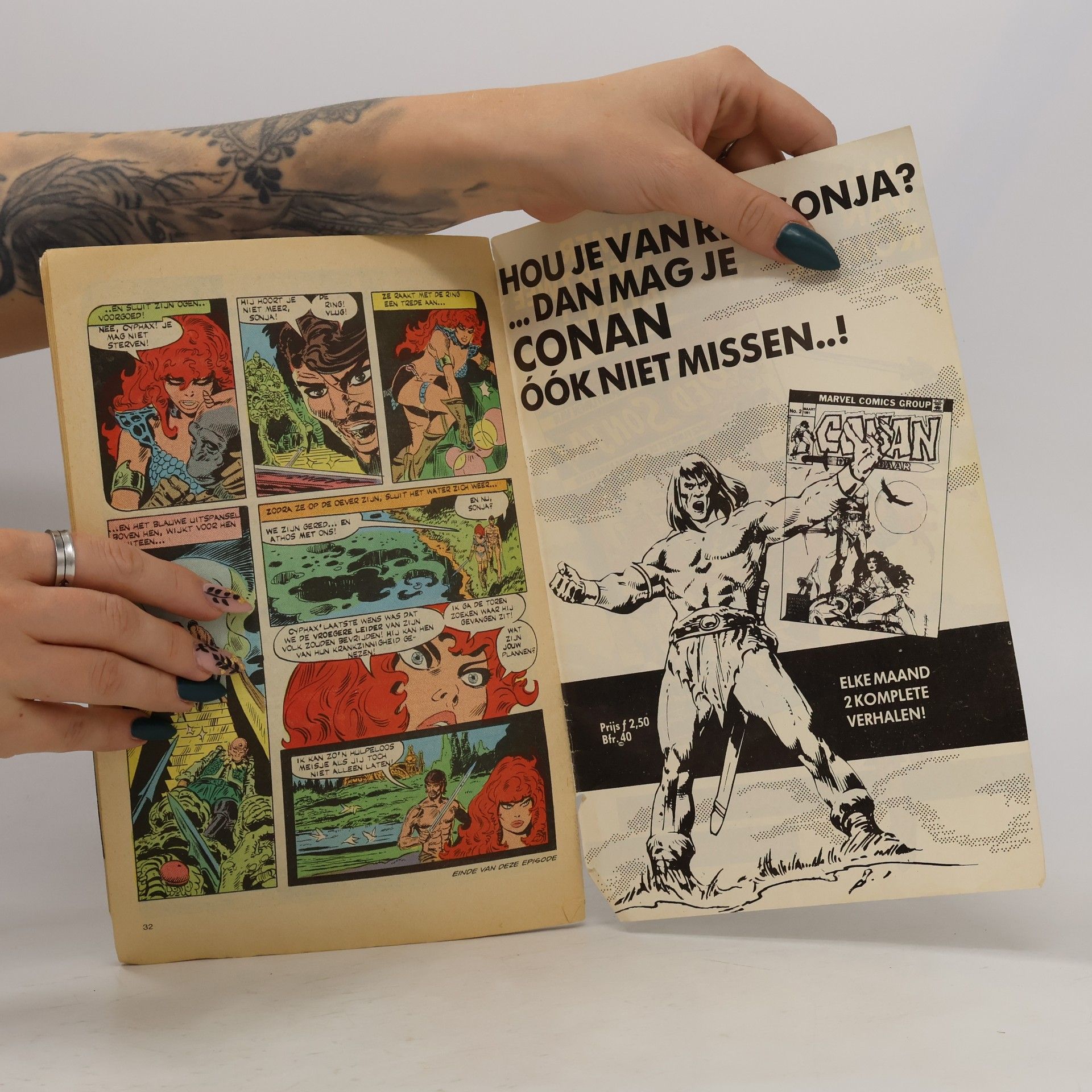 Roy Thomas De Stormachtige Avonturen van Red Sonja 2/1981