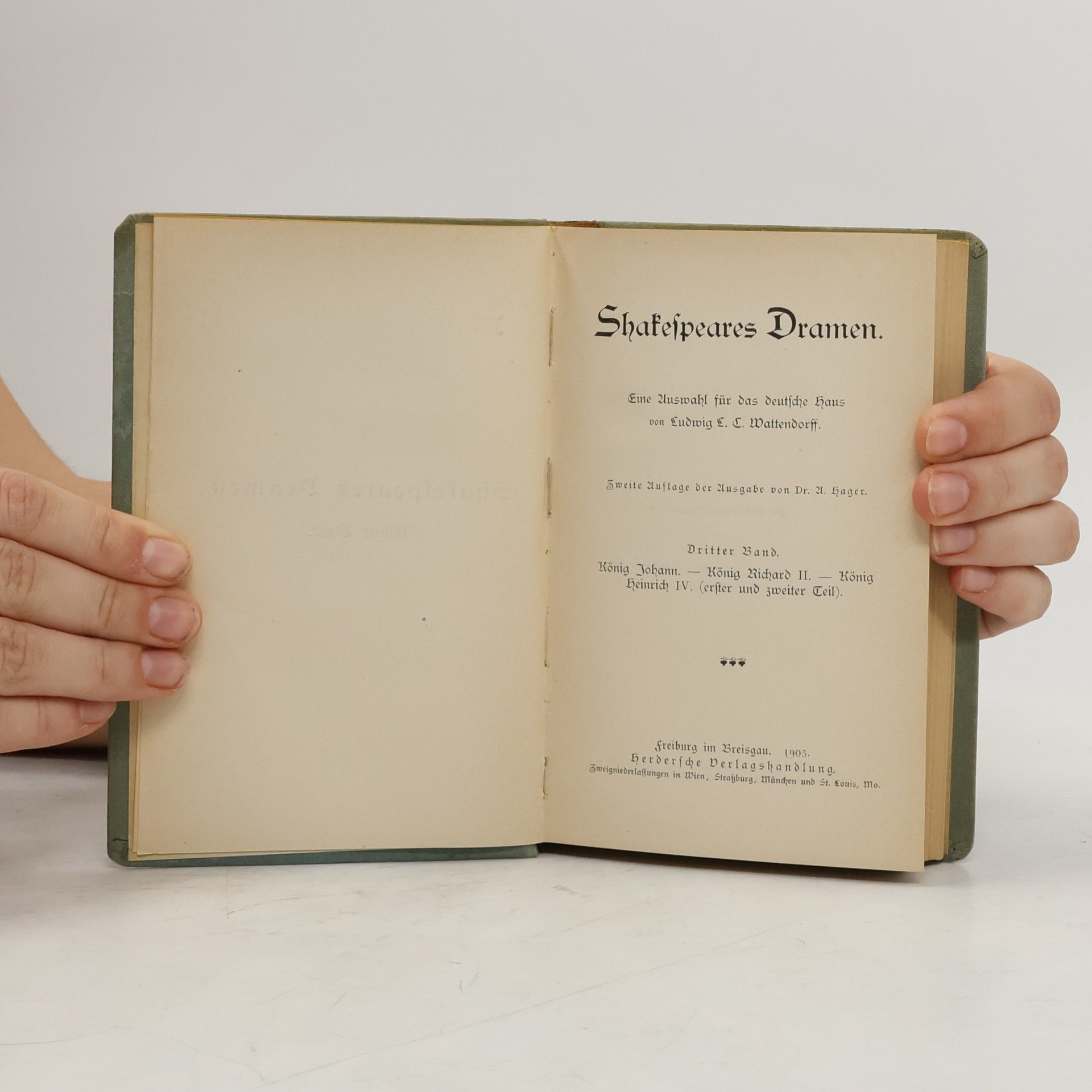 William Shakespeare Shakespeares Dramen