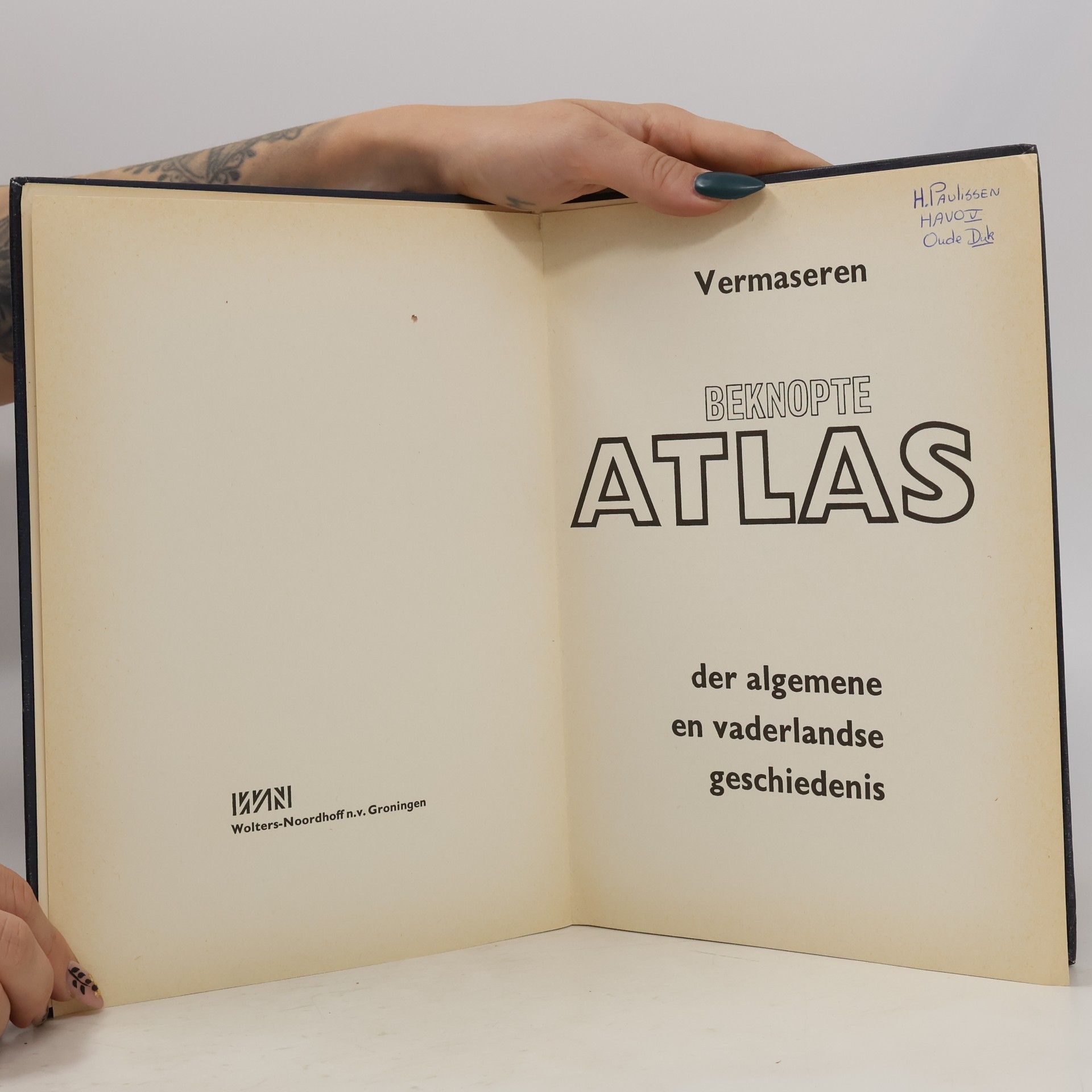 Vermaseren Beknopte atlas