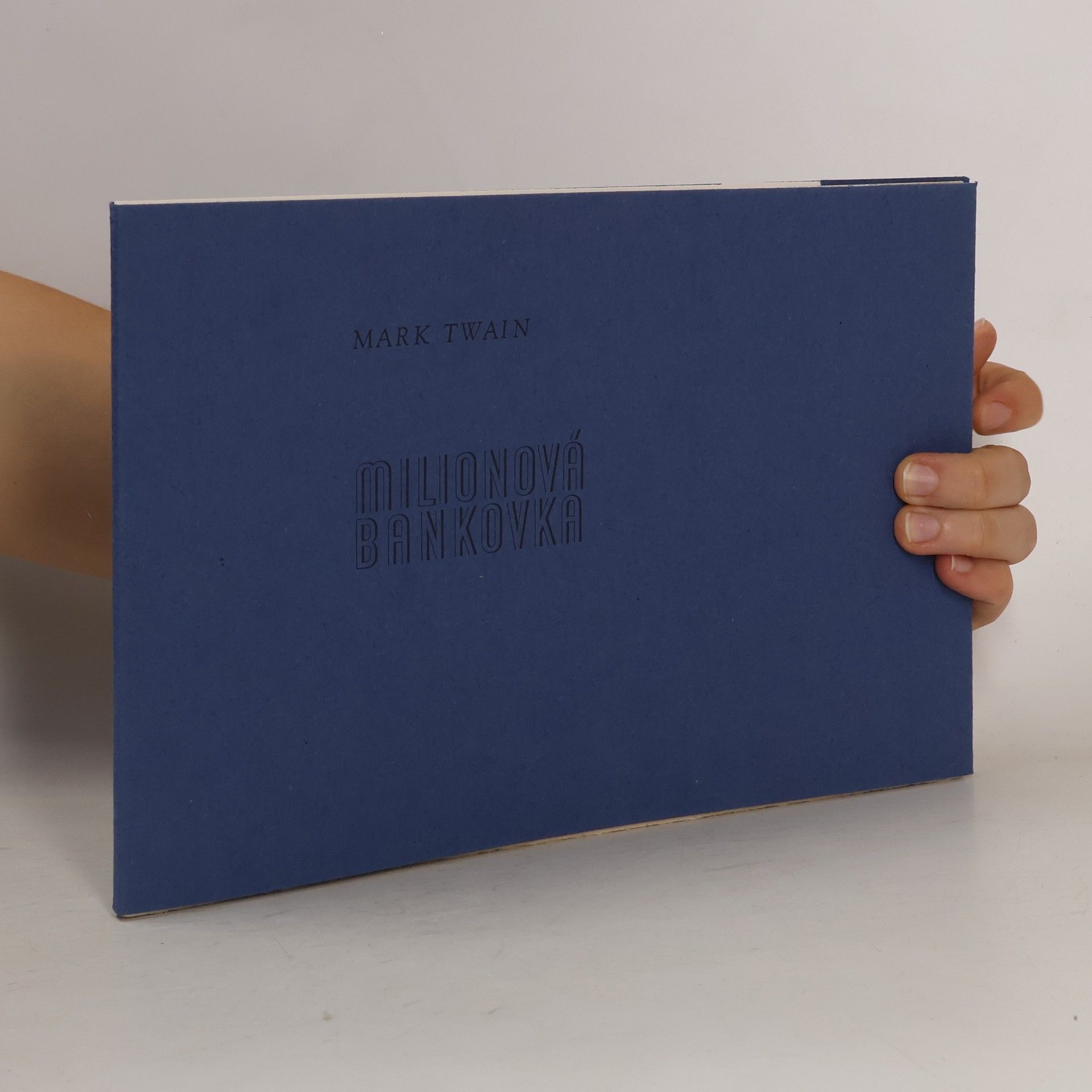 Mark Twain Milionová bankovka (číslovaný výtisk)
