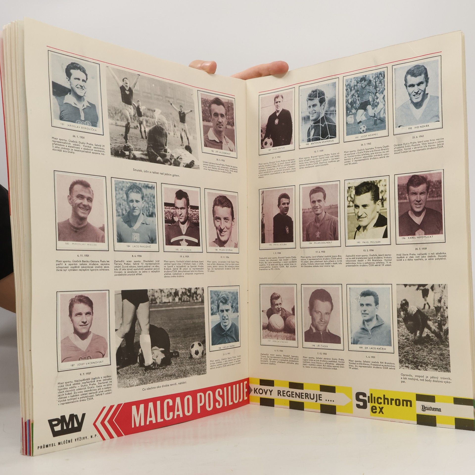 Miroslav Hamáček Album sportovců. 20 let úspěchů československého sportu 1948 - 1968