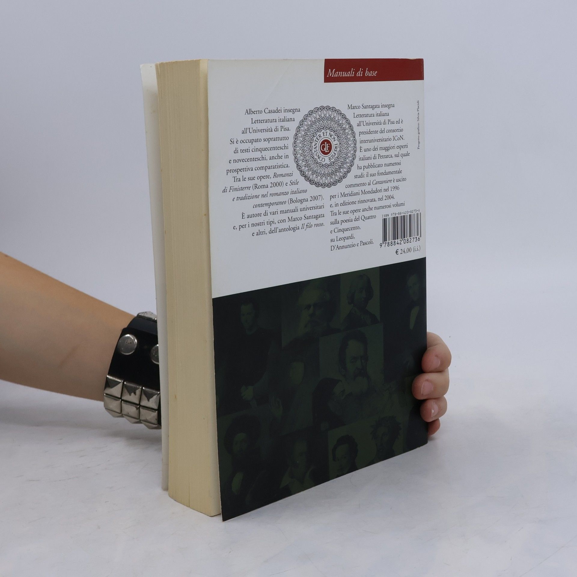 Alberto Casadei Manuale di letteratura italiana medievale e moderna
