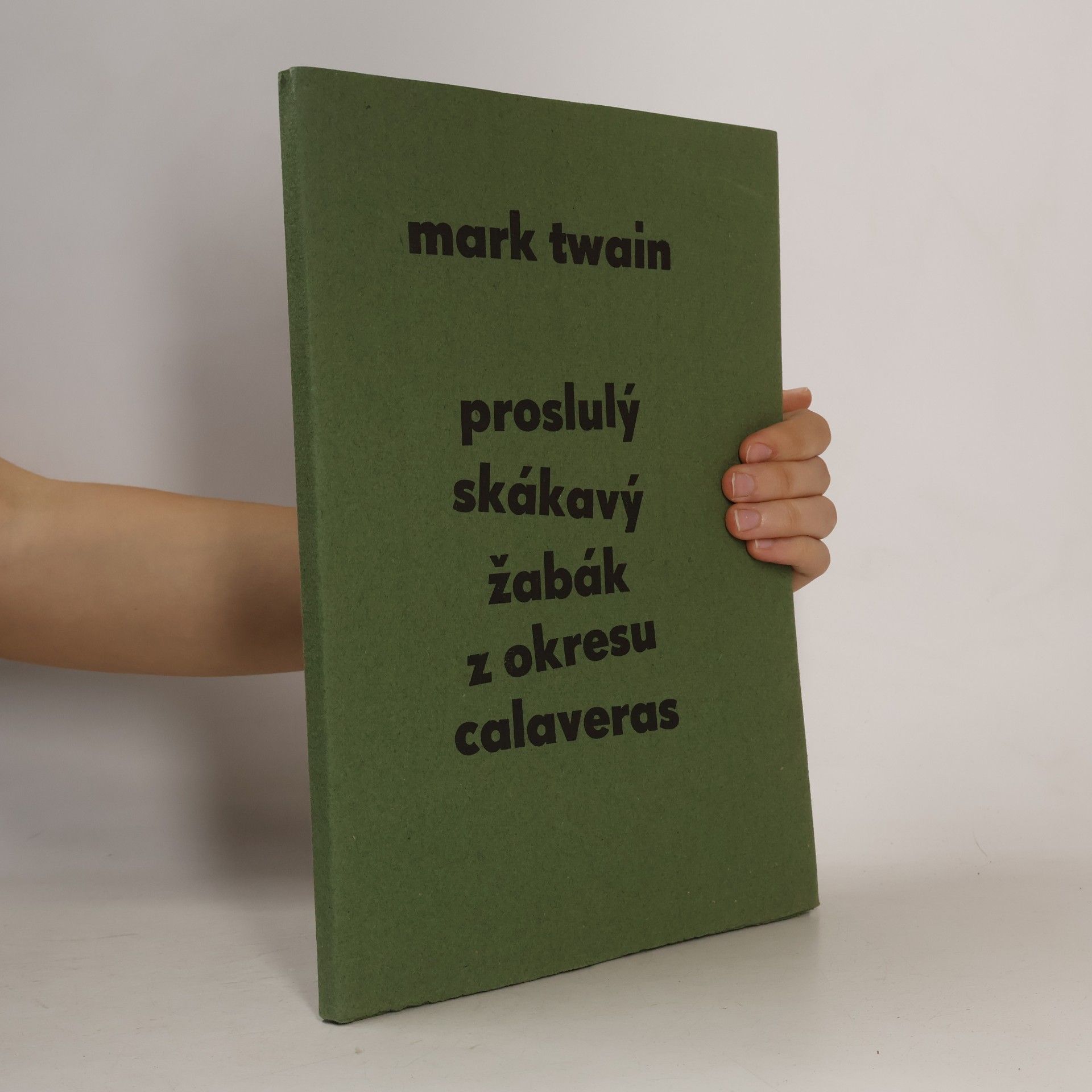 proslulý skákavý žabák z okresu calaveras