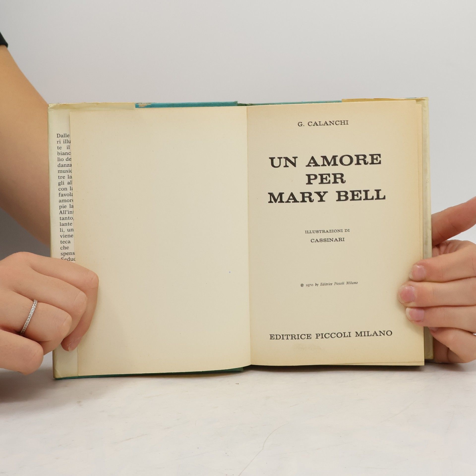 Giuseppe Calanchi Un amore per Mary Bell