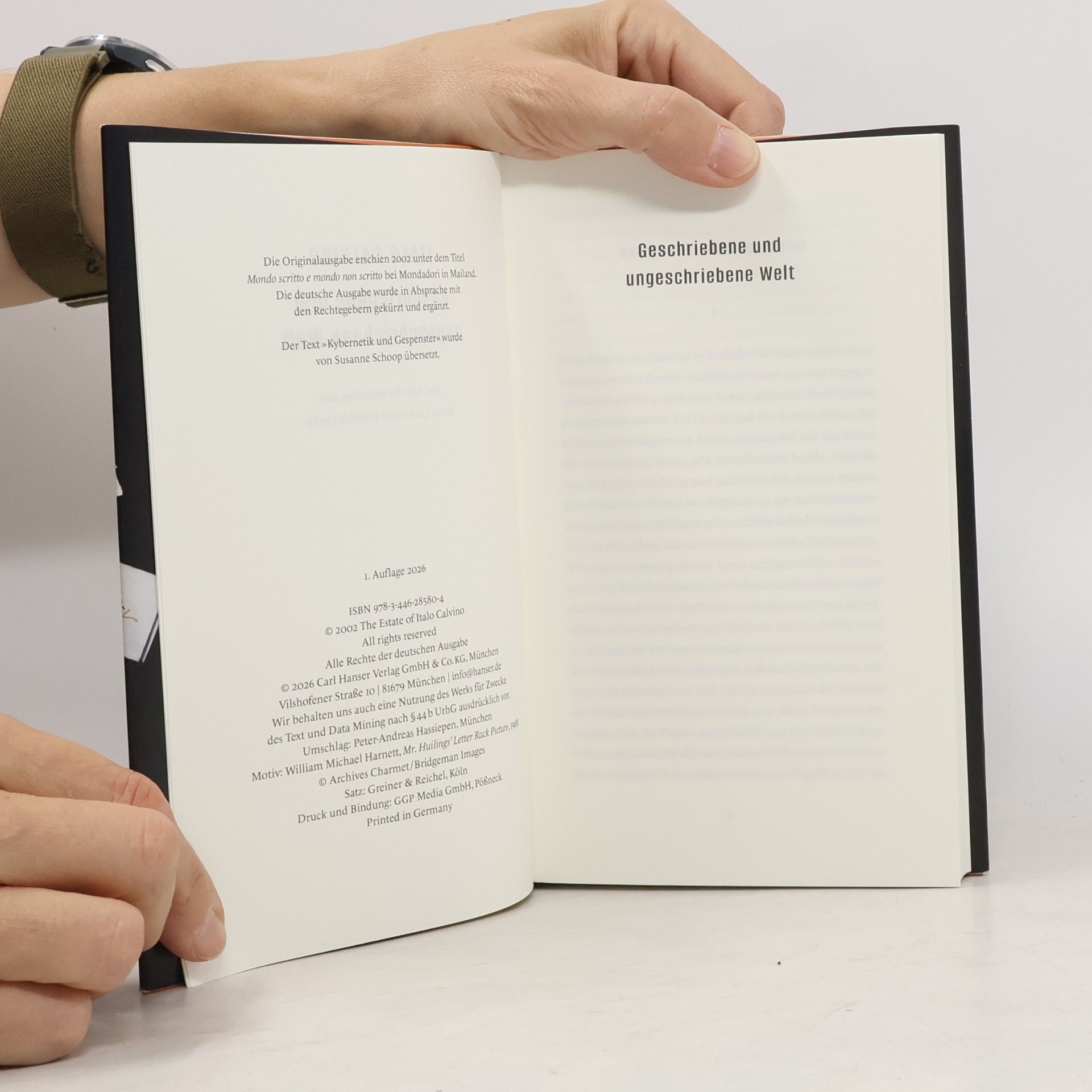 Italo Calvino Geschriebene und ungeschriebene Welt
