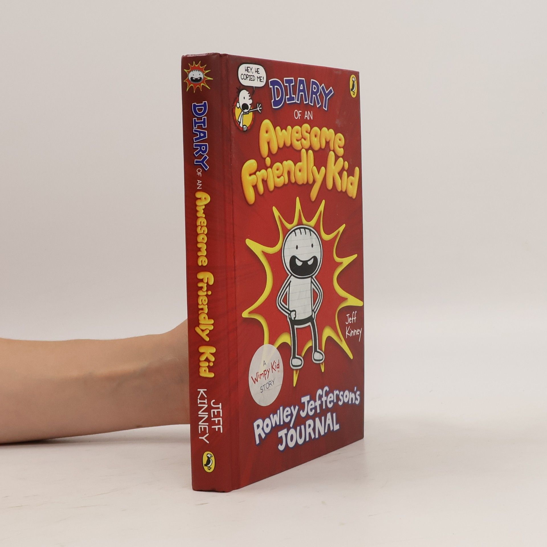 Jeff Kinney Diary of an awesome friendly kid: Rowley Jefferson's journal