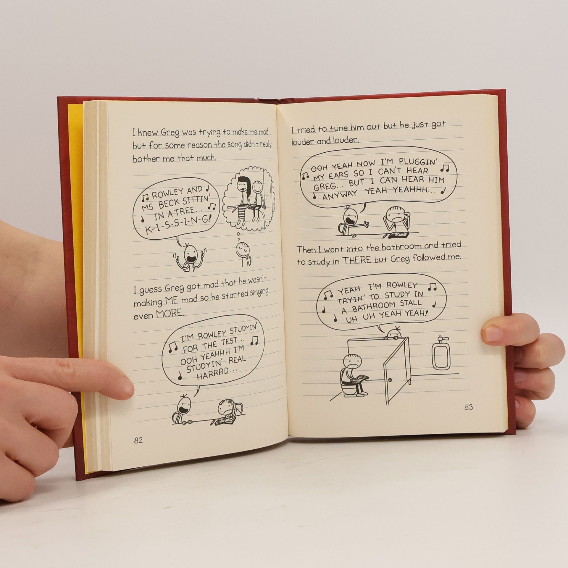 Jeff Kinney Diary of an awesome friendly kid: Rowley Jefferson's journal