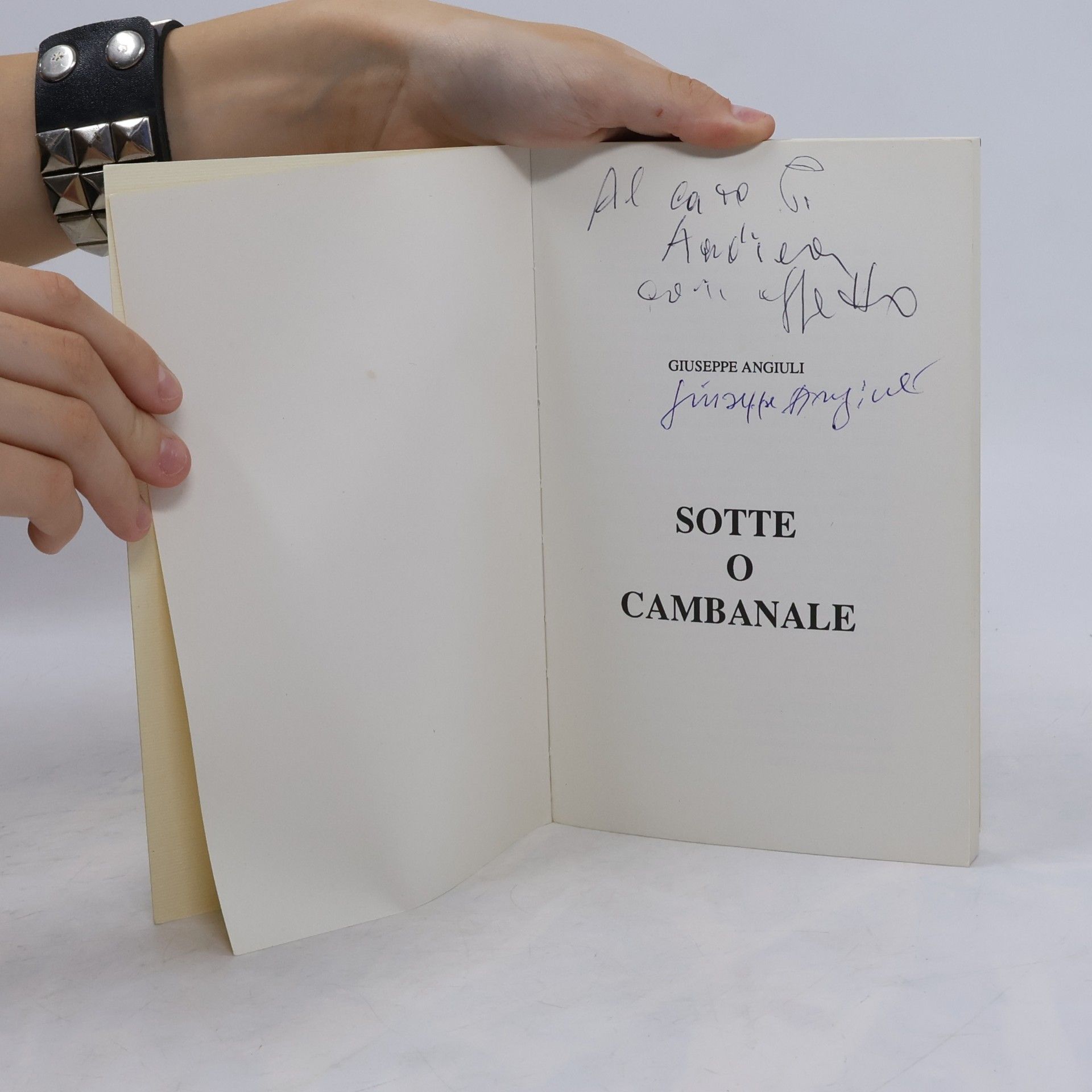 Giuseppe Angiuli Sotte o cambanale