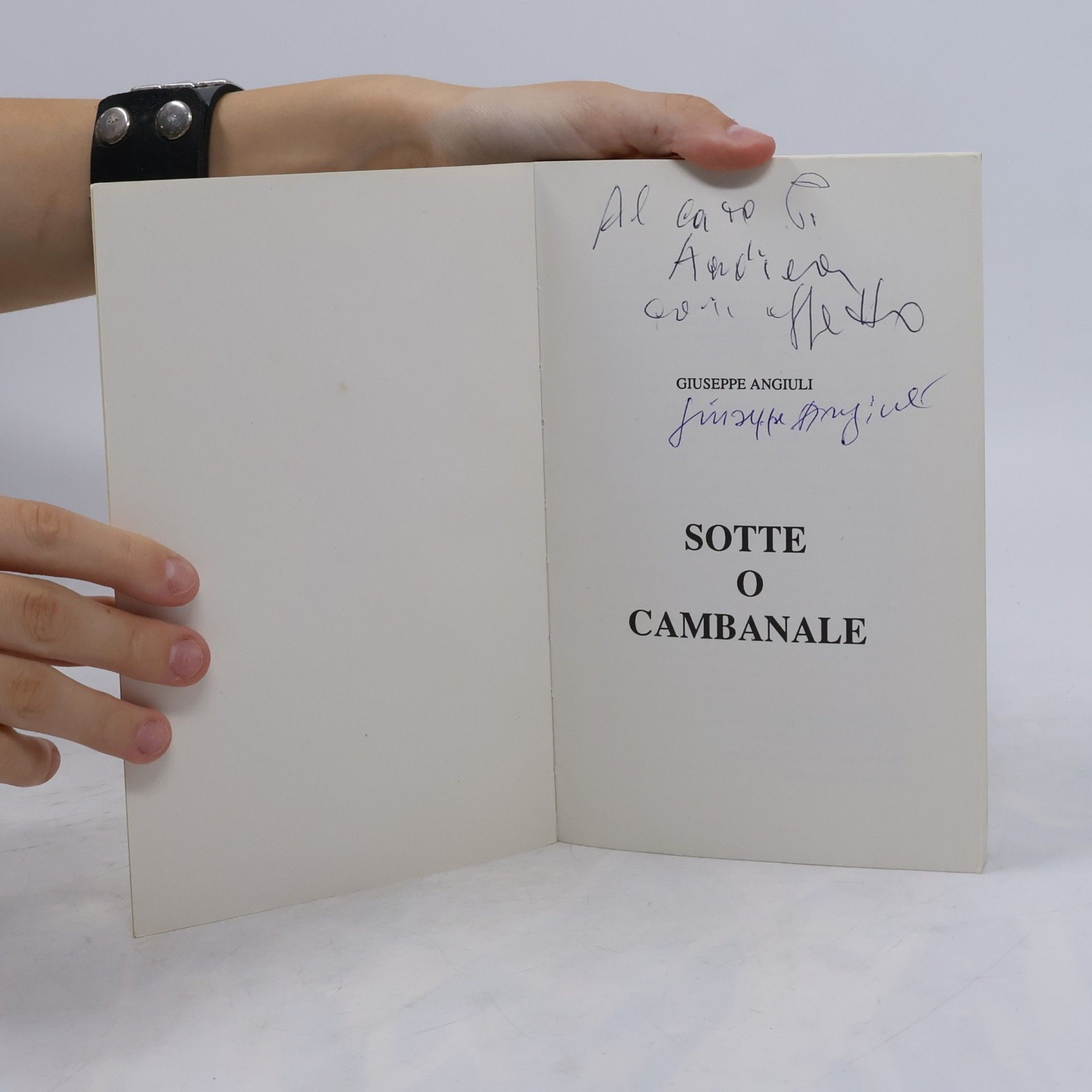 Giuseppe Angiuli Sotte o cambanale