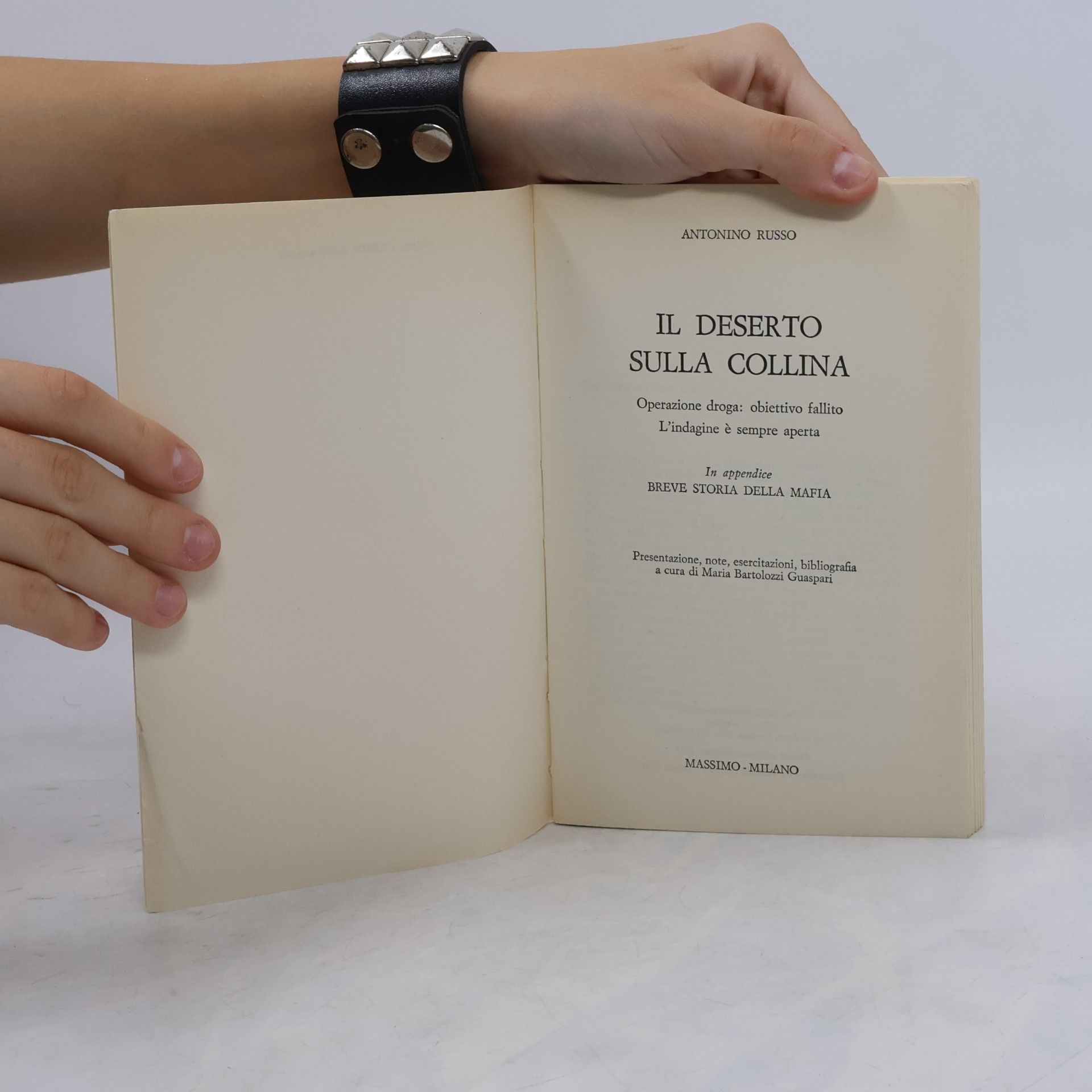 Antonino Russo Il deserto sulla collina