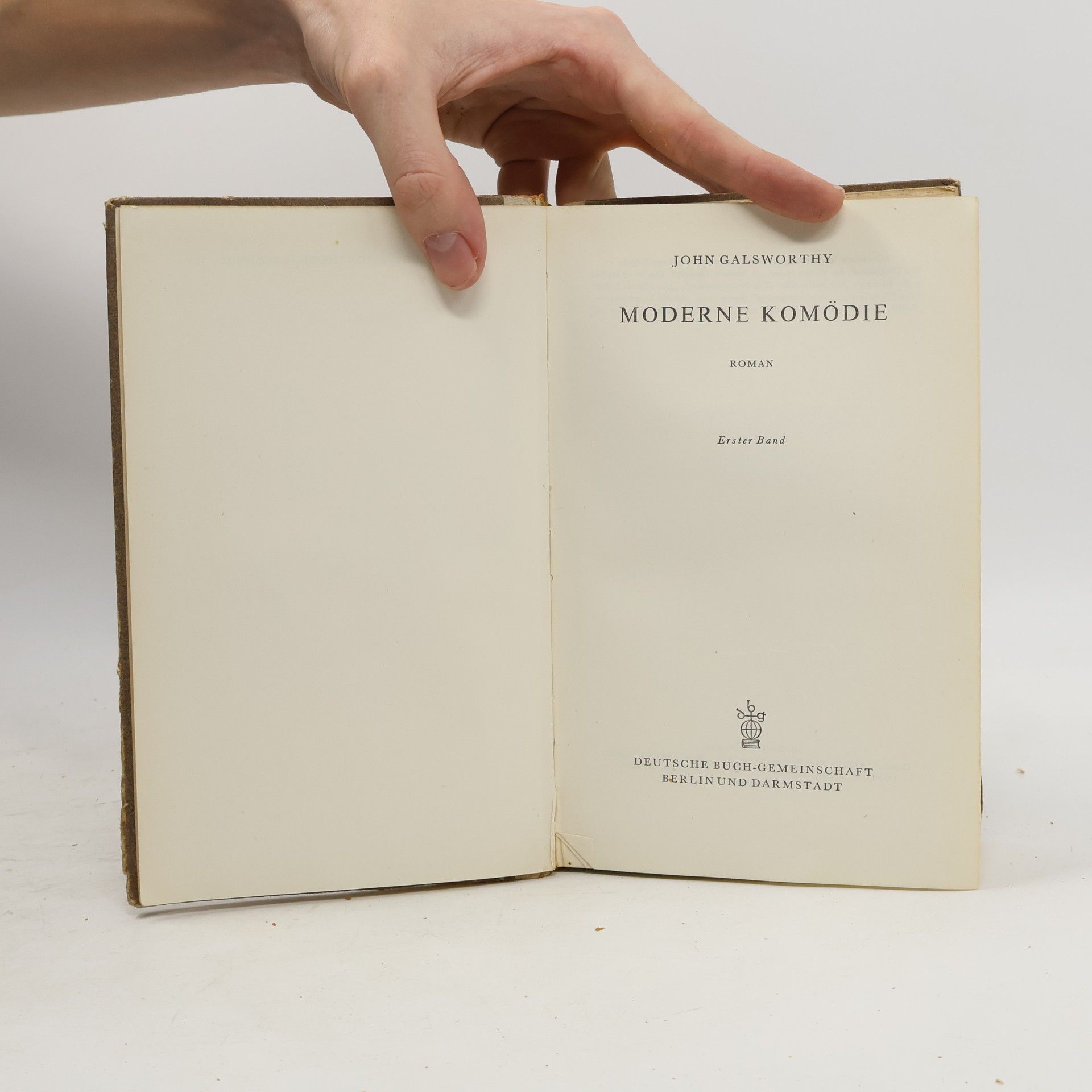 John Galsworthy Moderne Komedie