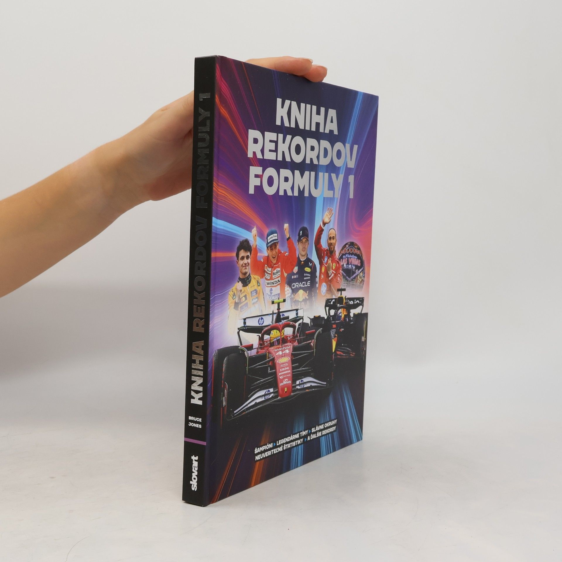 Bruce Jones Kniha rekordov Formuly 1