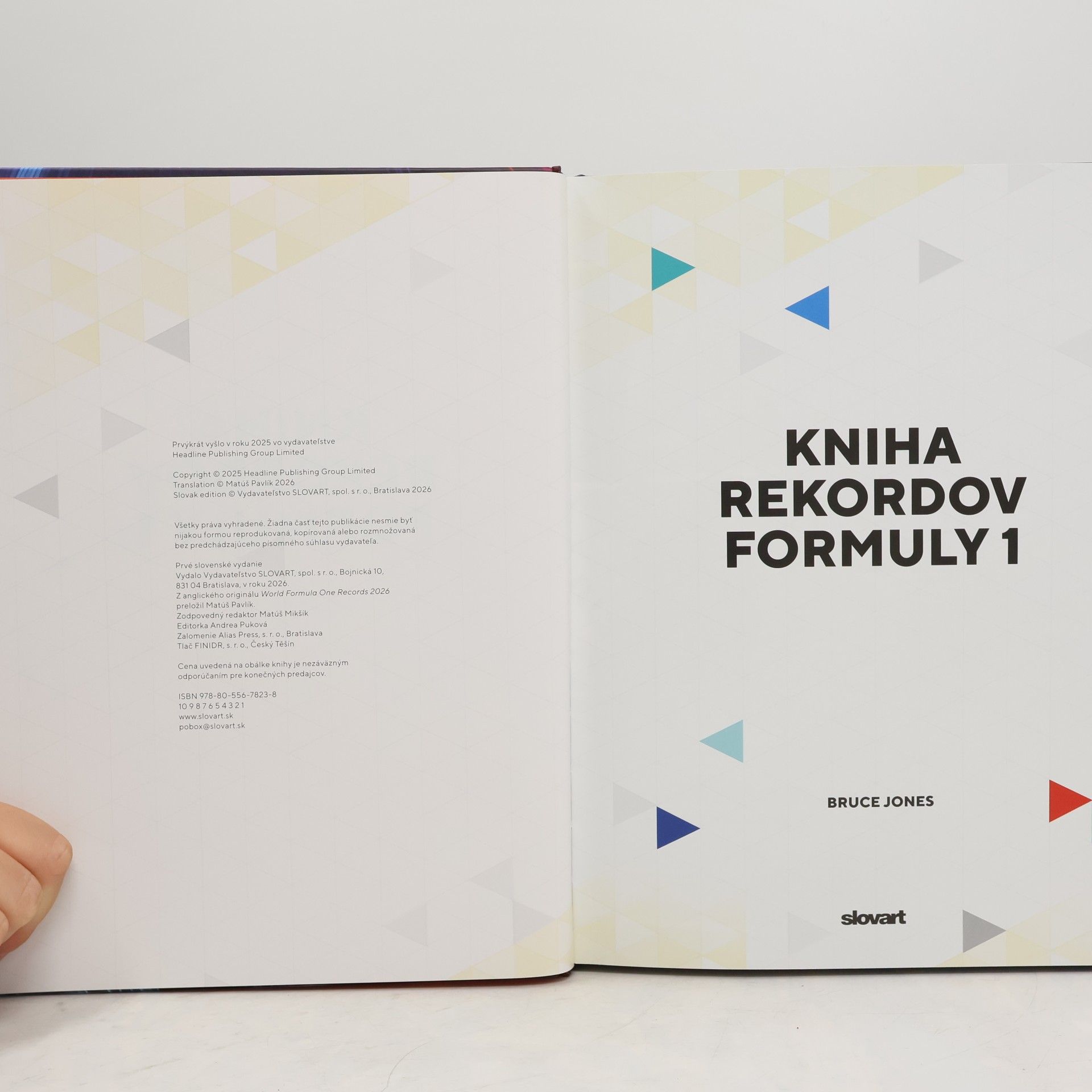 Bruce Jones Kniha rekordov Formuly 1