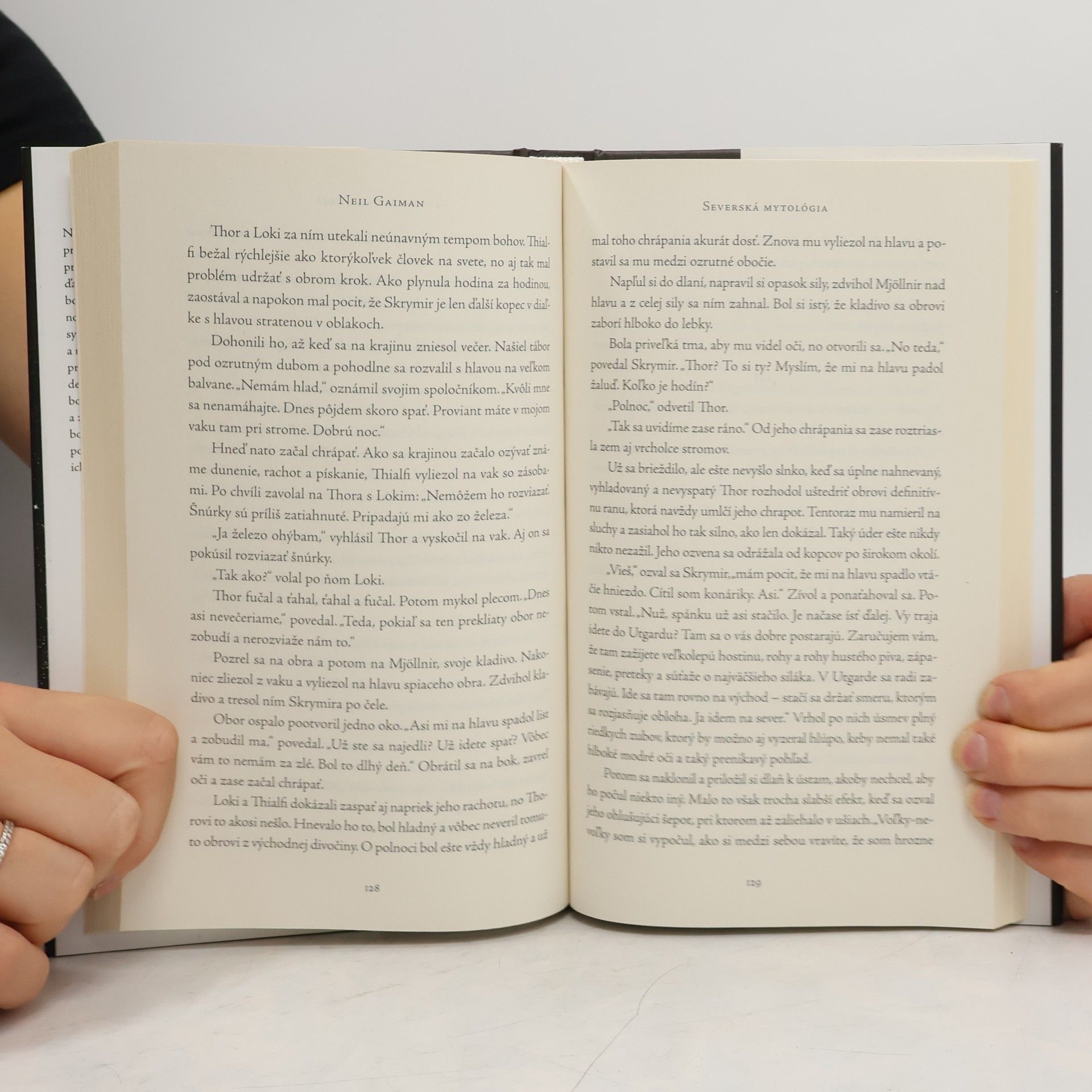 Neil Gaiman Severská mytológia