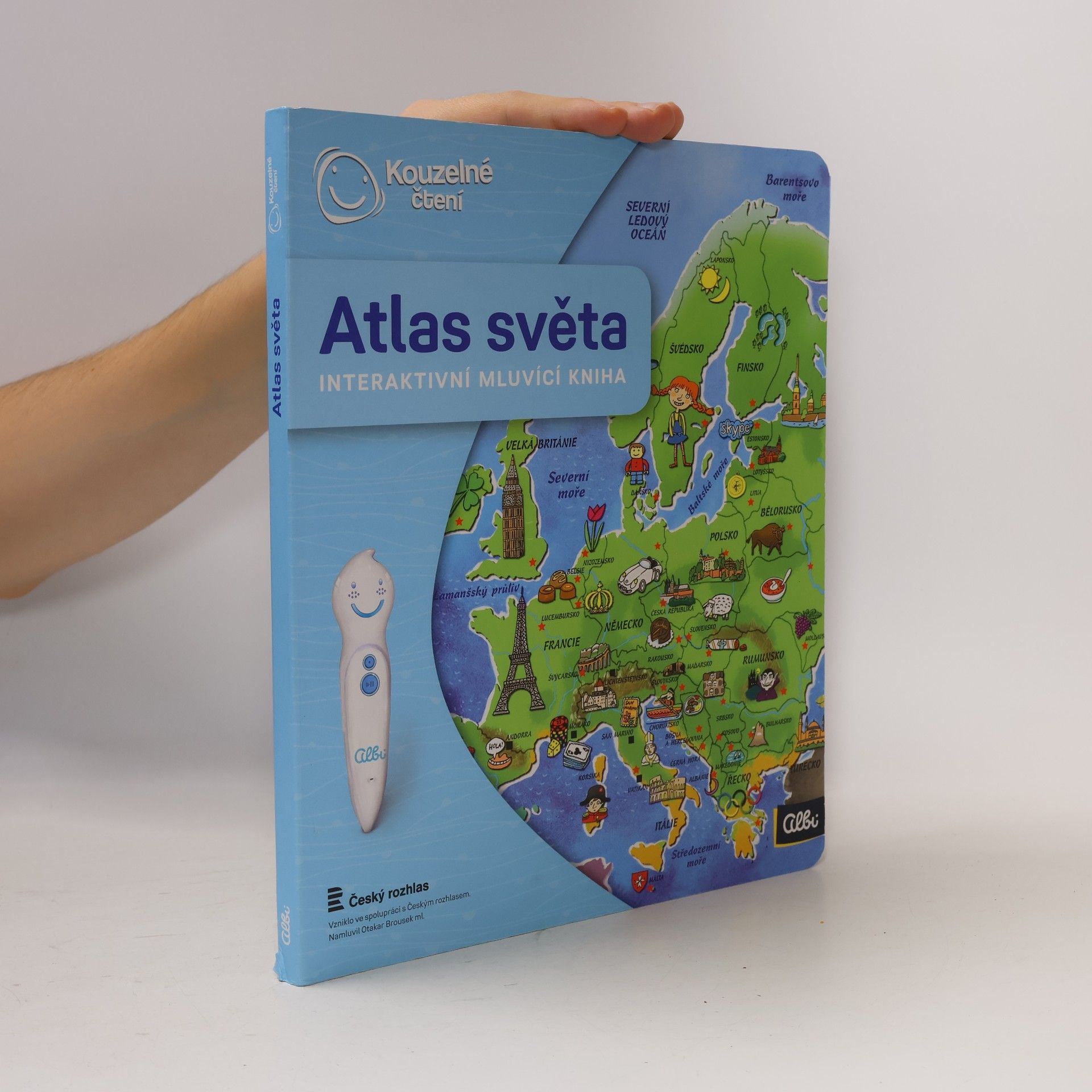 Atlas světa. Interaktivní mluvící kniha