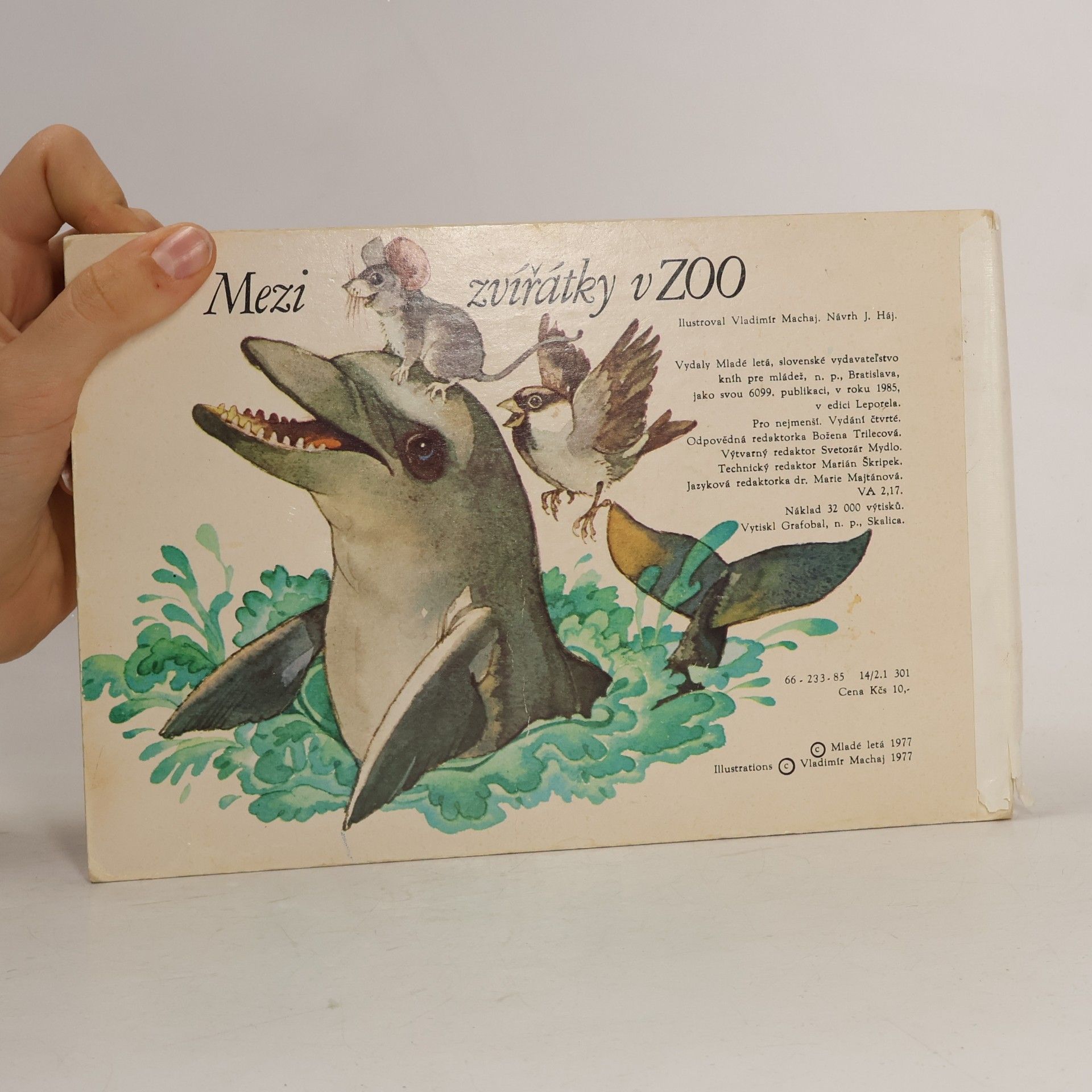 Vladimír Machaj Mezi zvířátky v ZOO