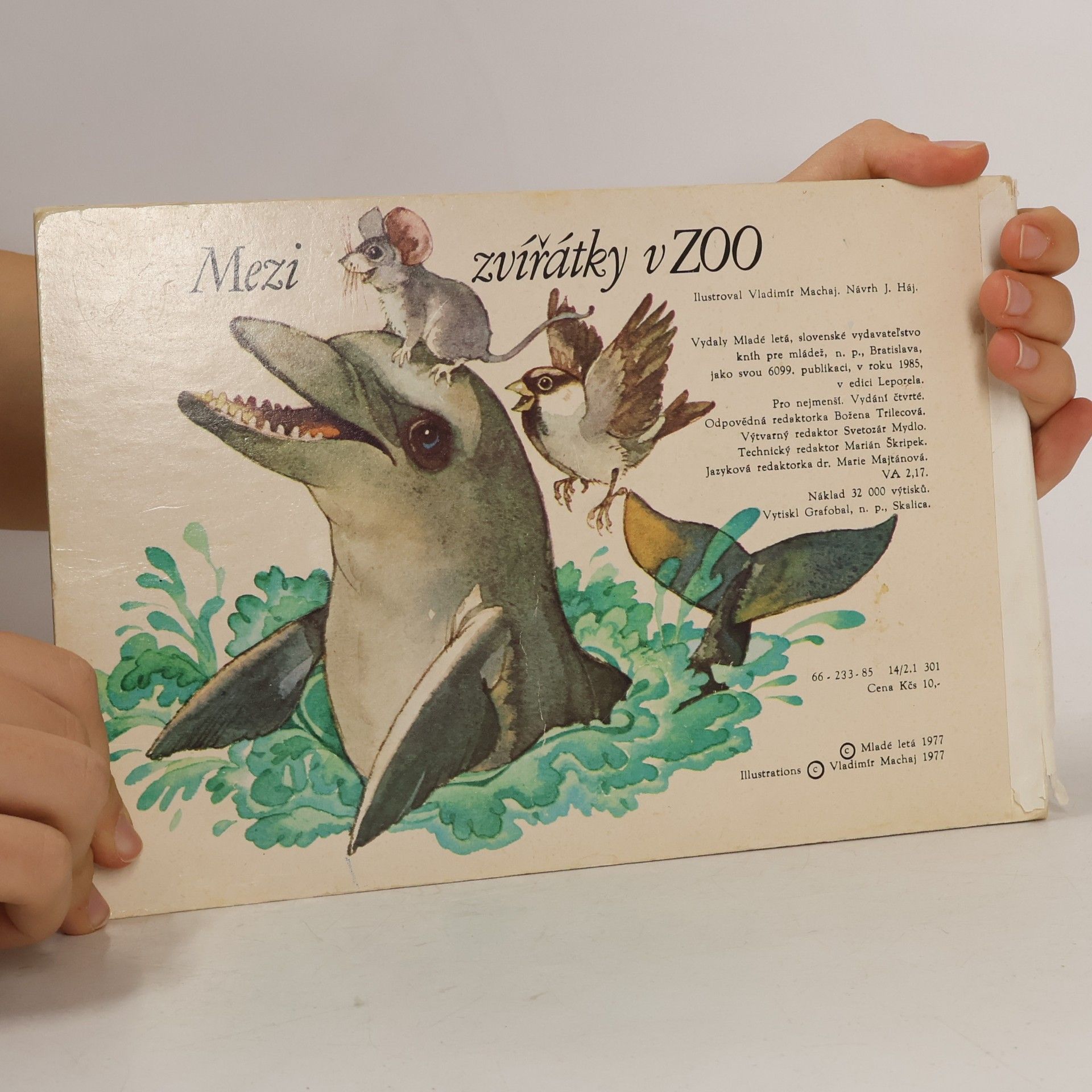 Vladimír Machaj Mezi zvířátky v ZOO