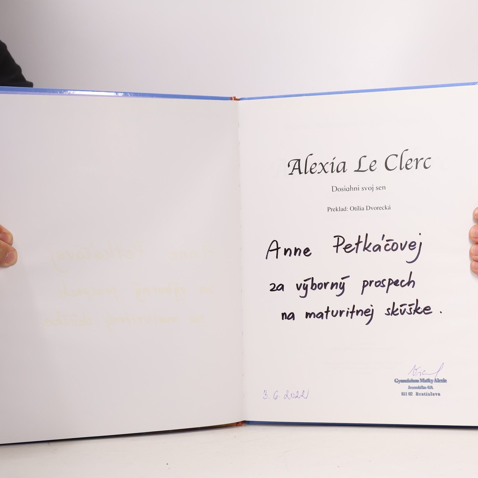 Béatrice Beaumarais Alexia Le Clerc. Dosiahni svoj sen