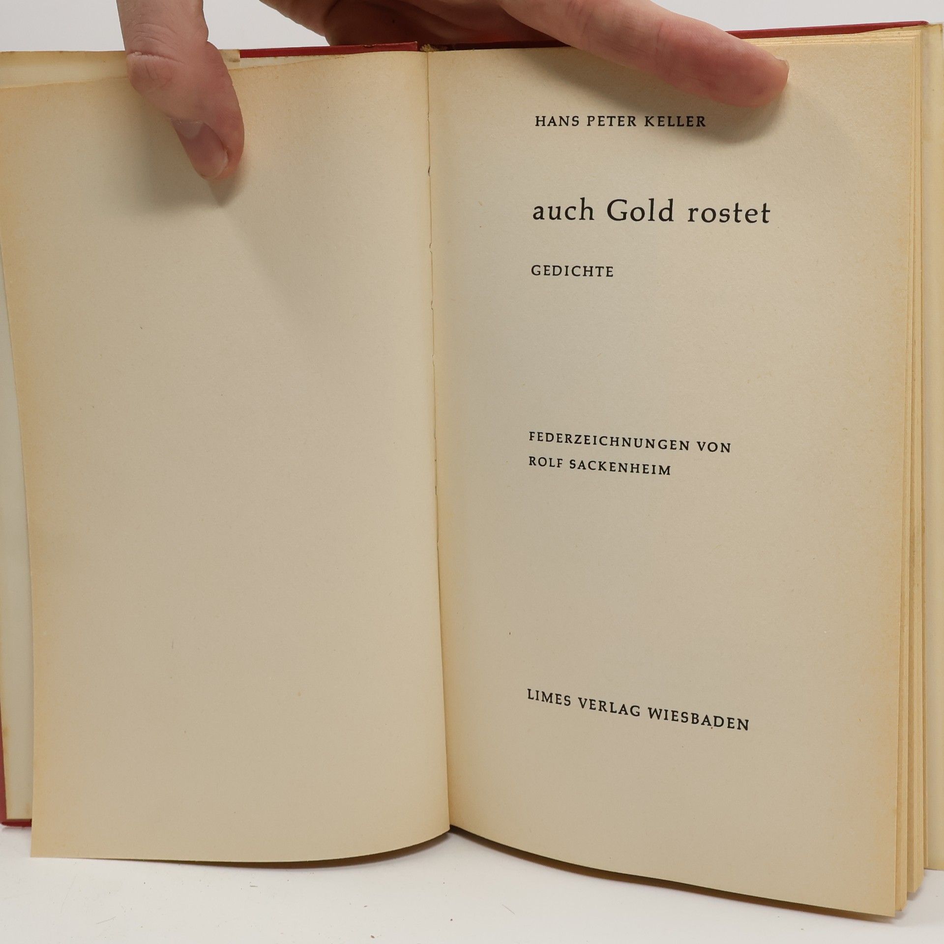 Hans Peter Keller auch Gold rostet