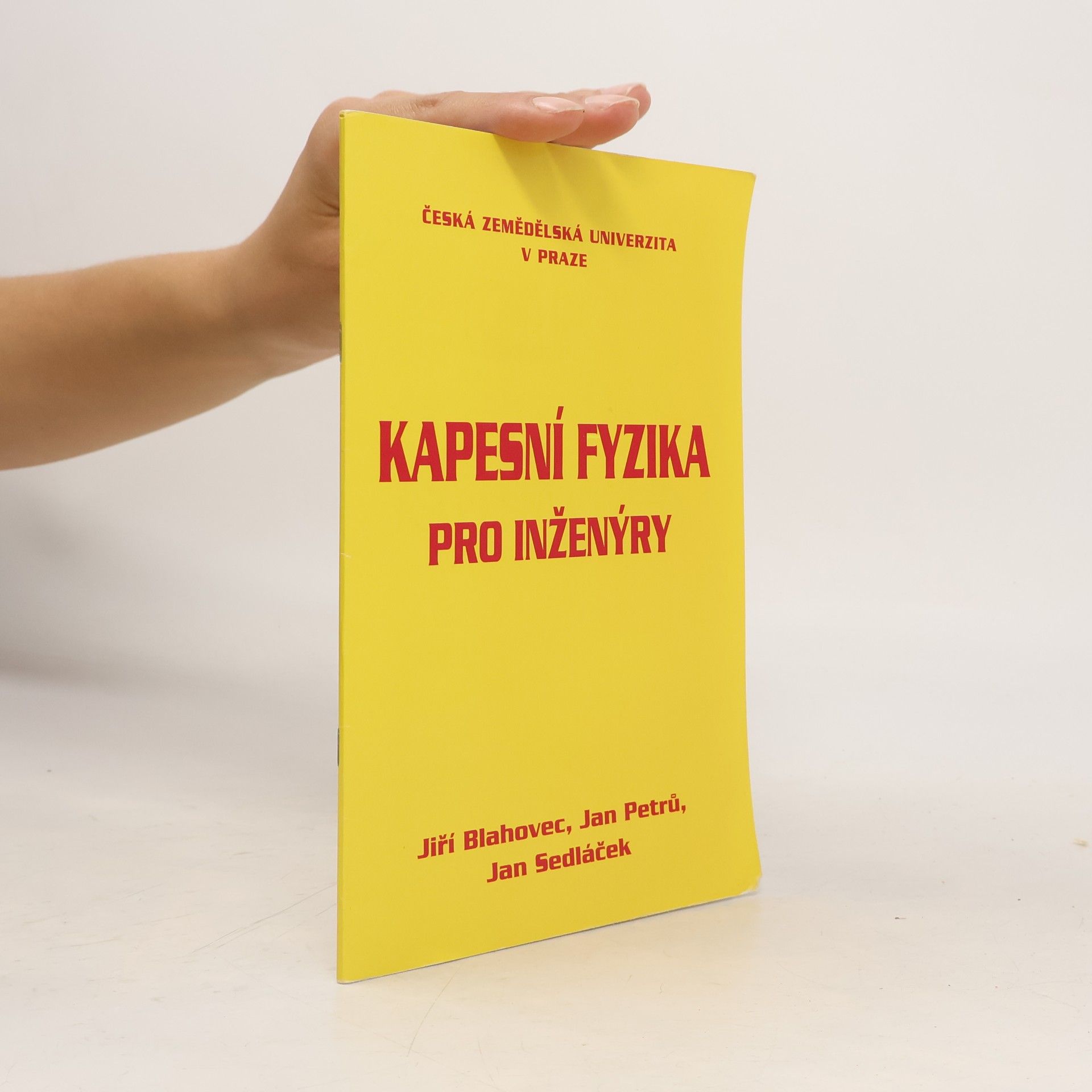 Jan Petrů Kapesní fyzika pro inženýry