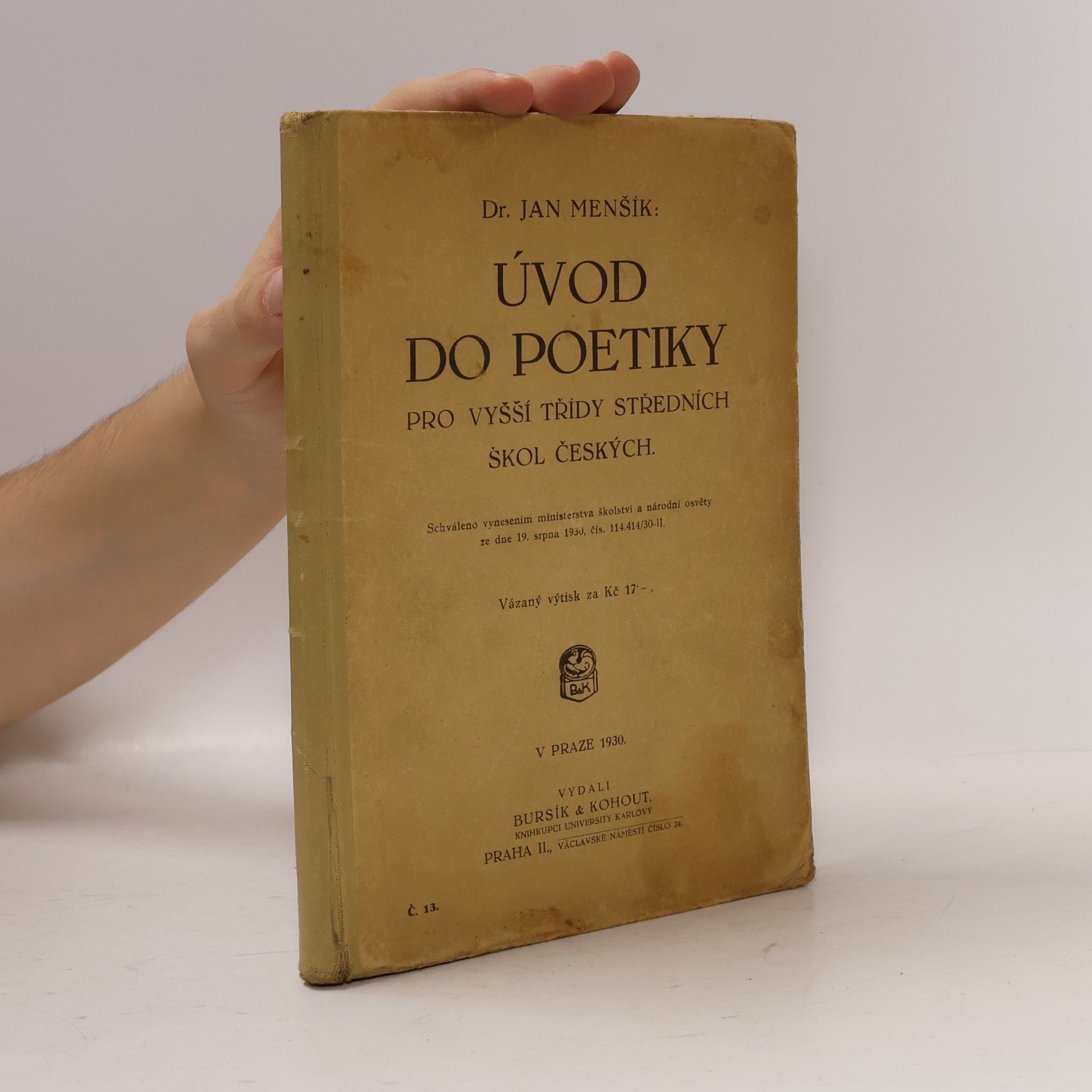 ÚVOD DO POETIKY