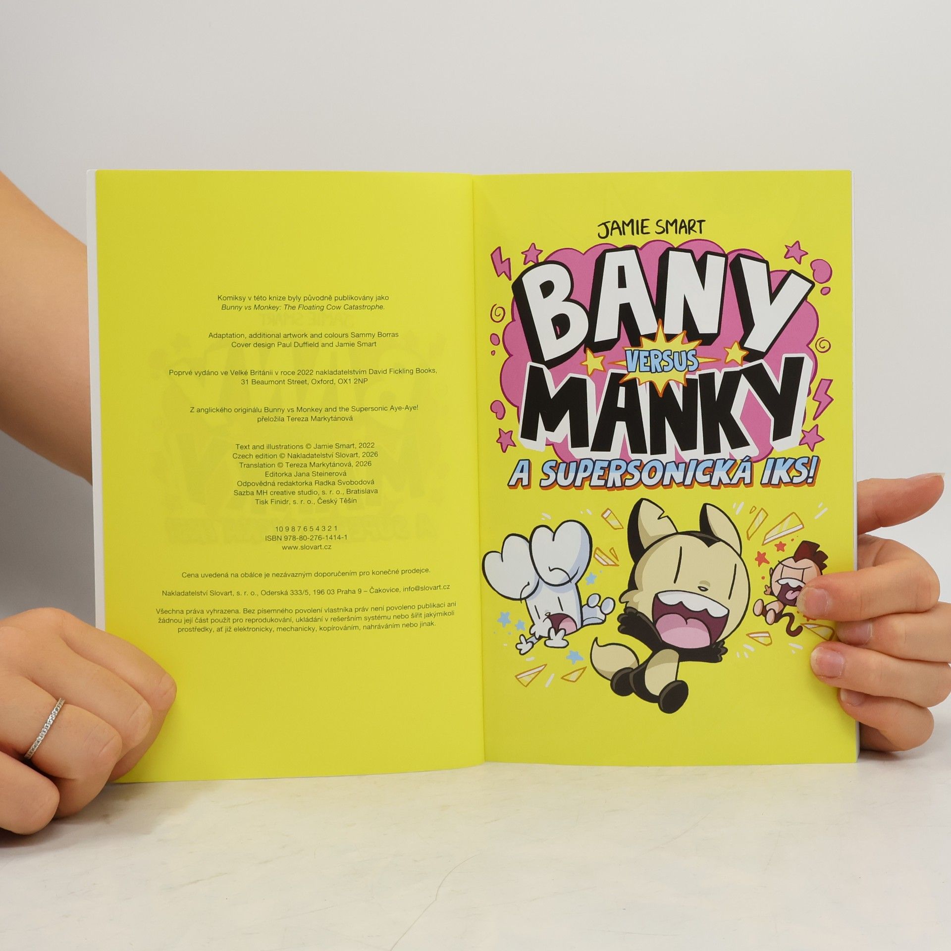 Jamie Smart Bany Versus Manky a supersonická Iks
