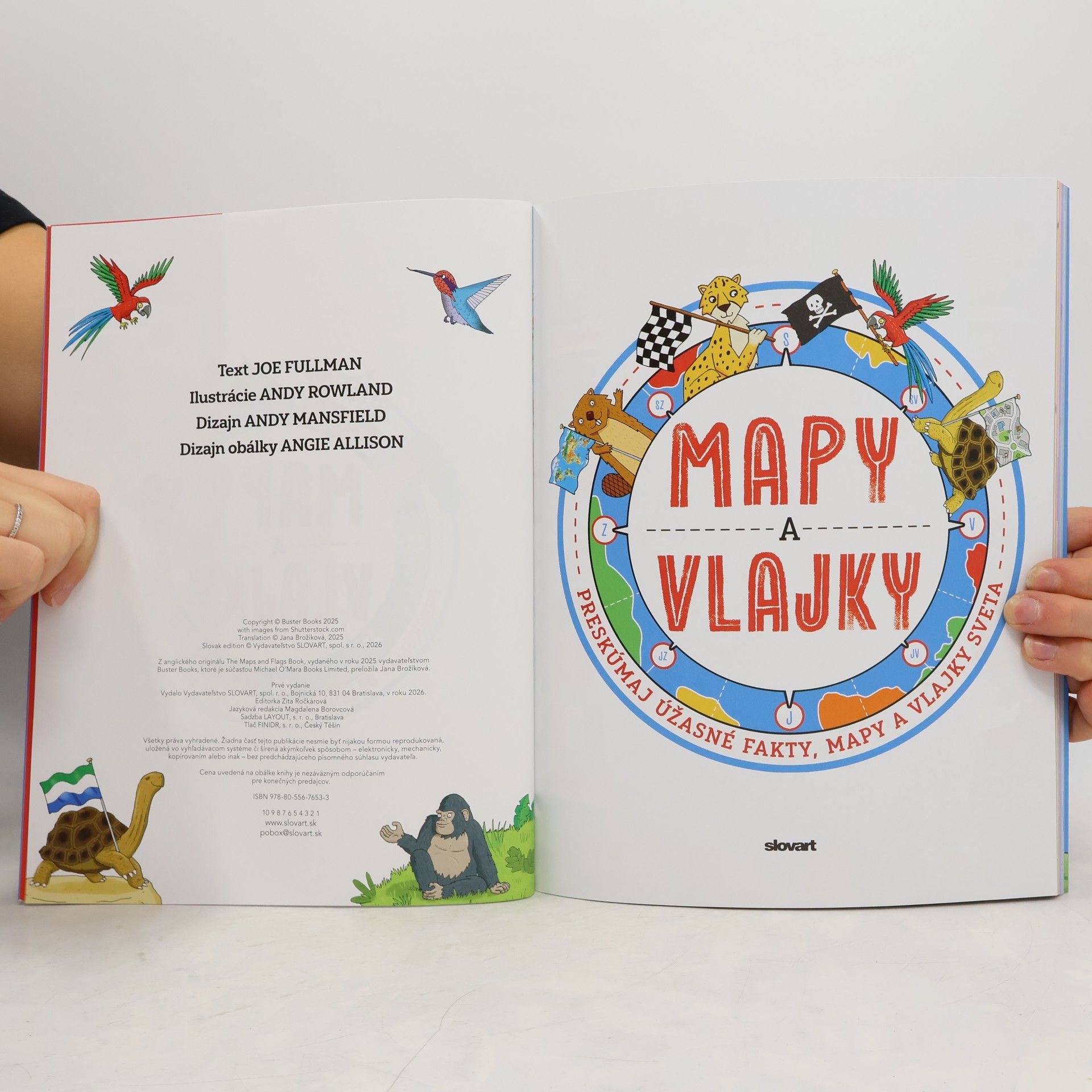 Joe Fullman Mapy a vlajky