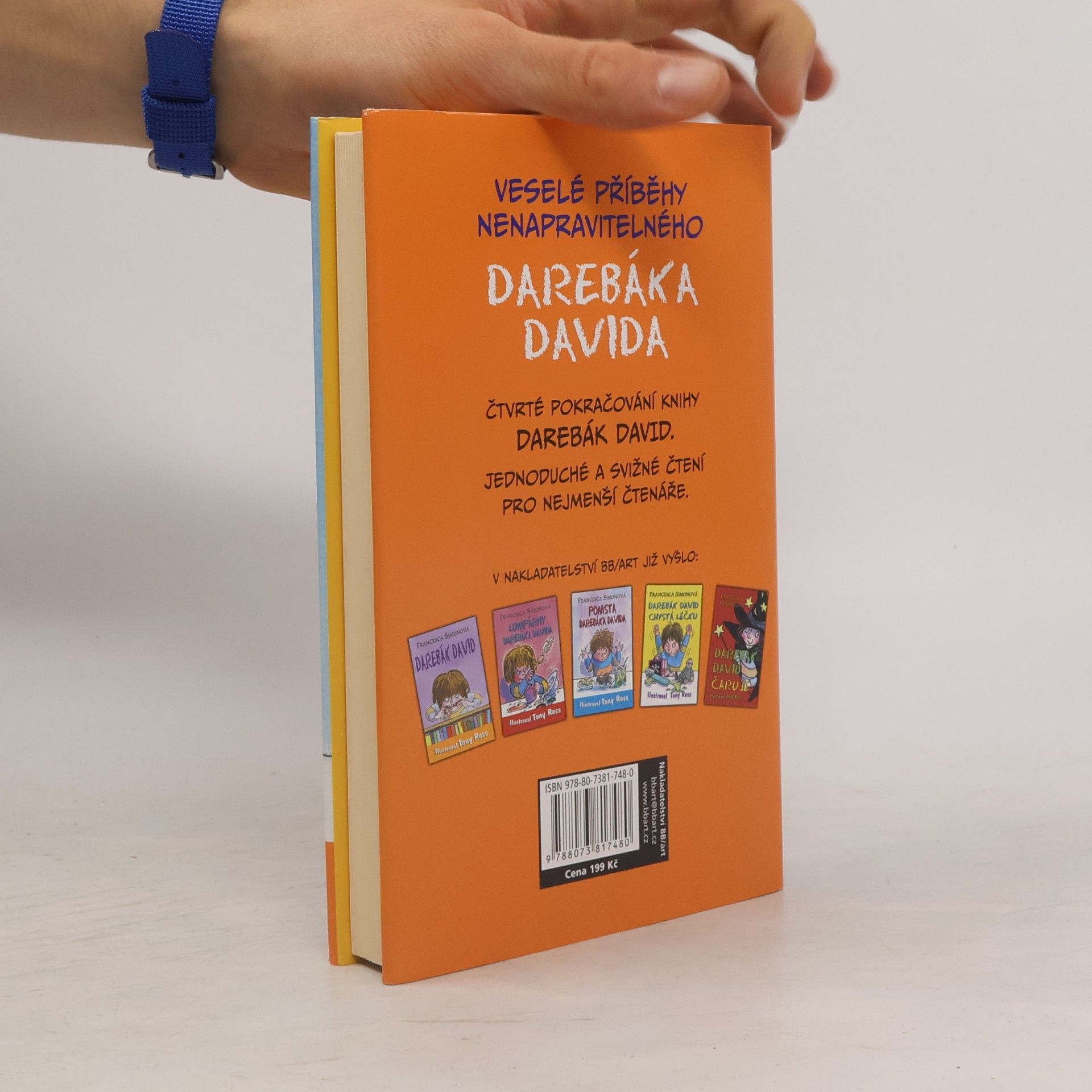 Francesca Simon Nápady darebáka Davida