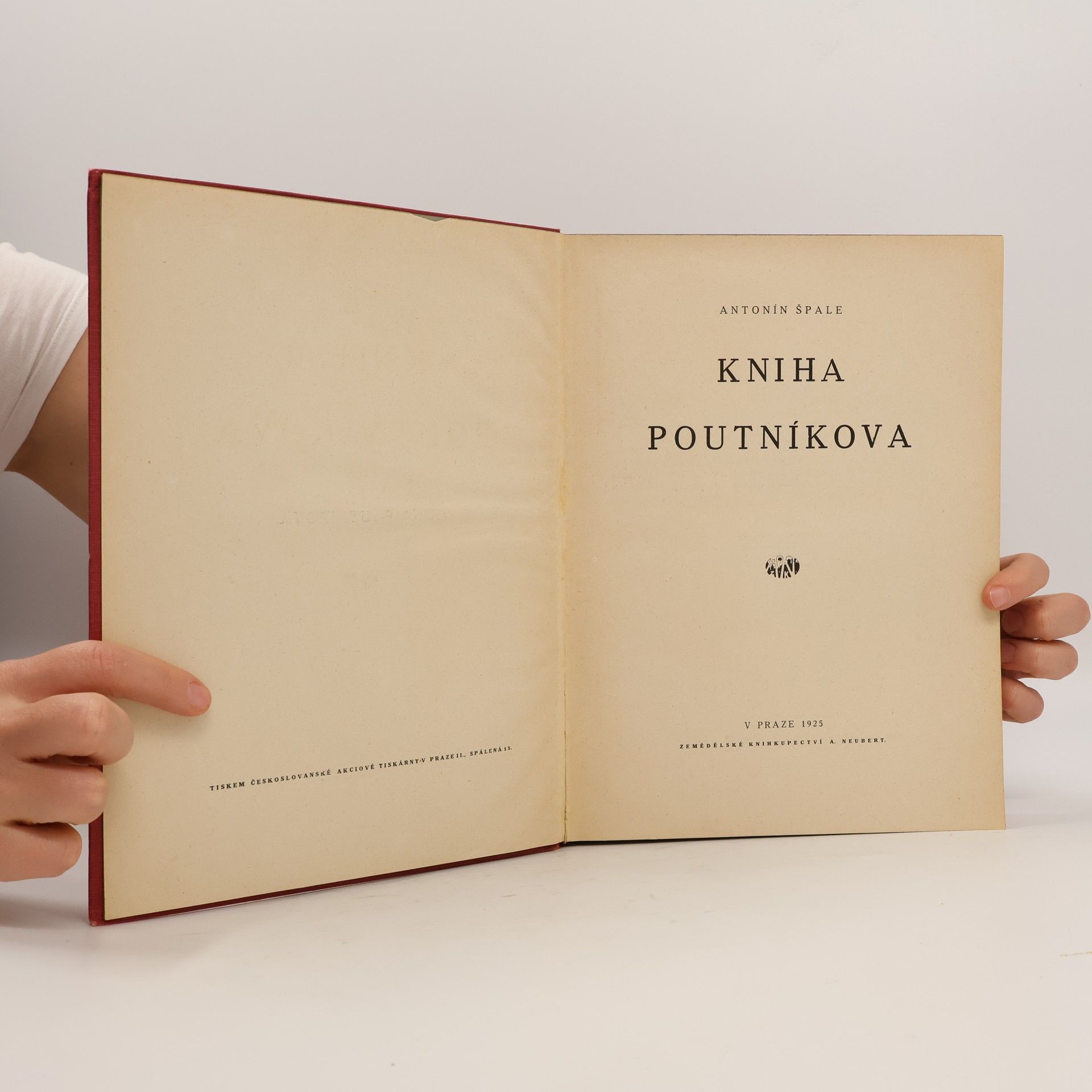 Antonín Špale Písmo svaté. Kniha poutníkova
